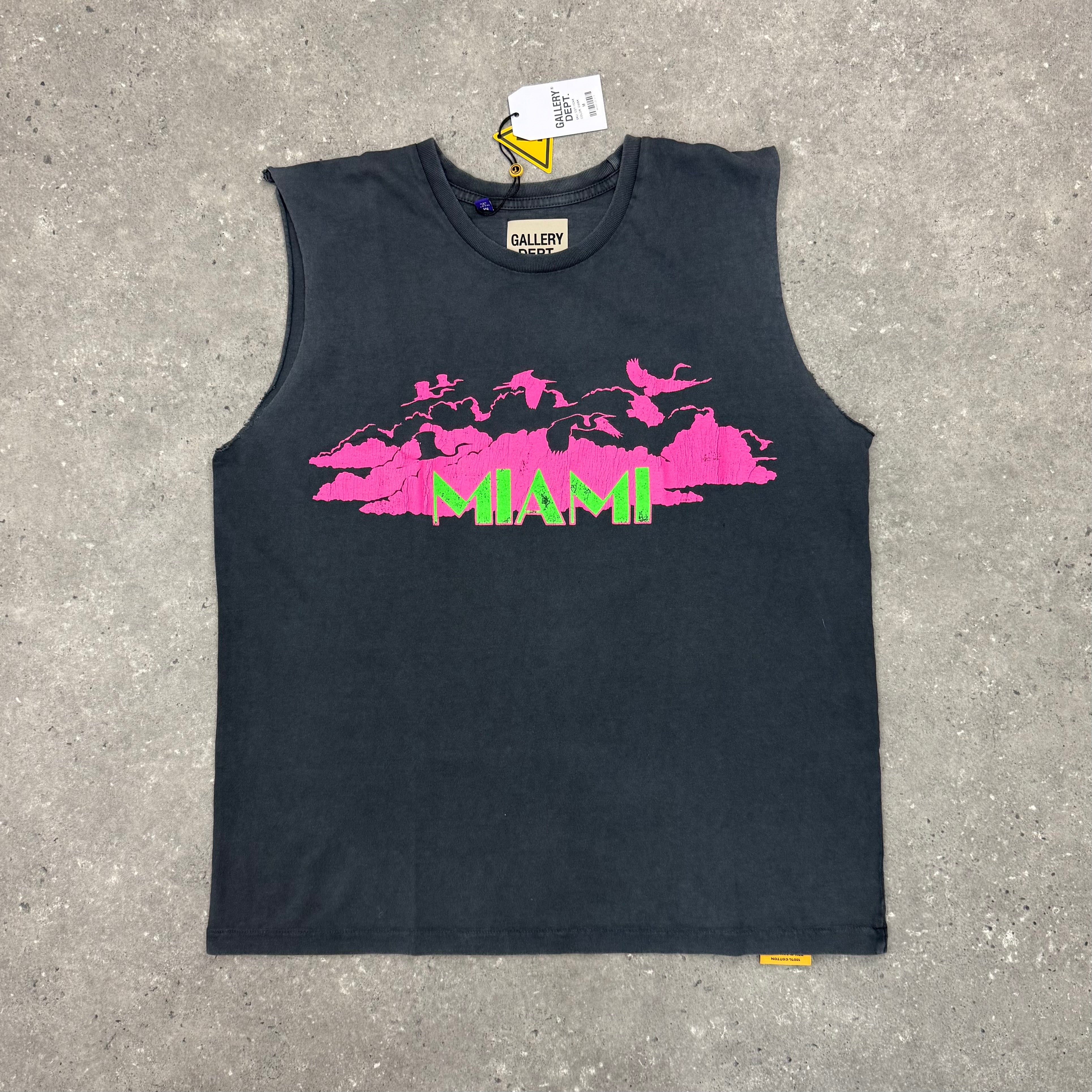 GALLERY DEPT SLEEVELESS MIAMI T-SHIRT – Unlock Luxury UK
