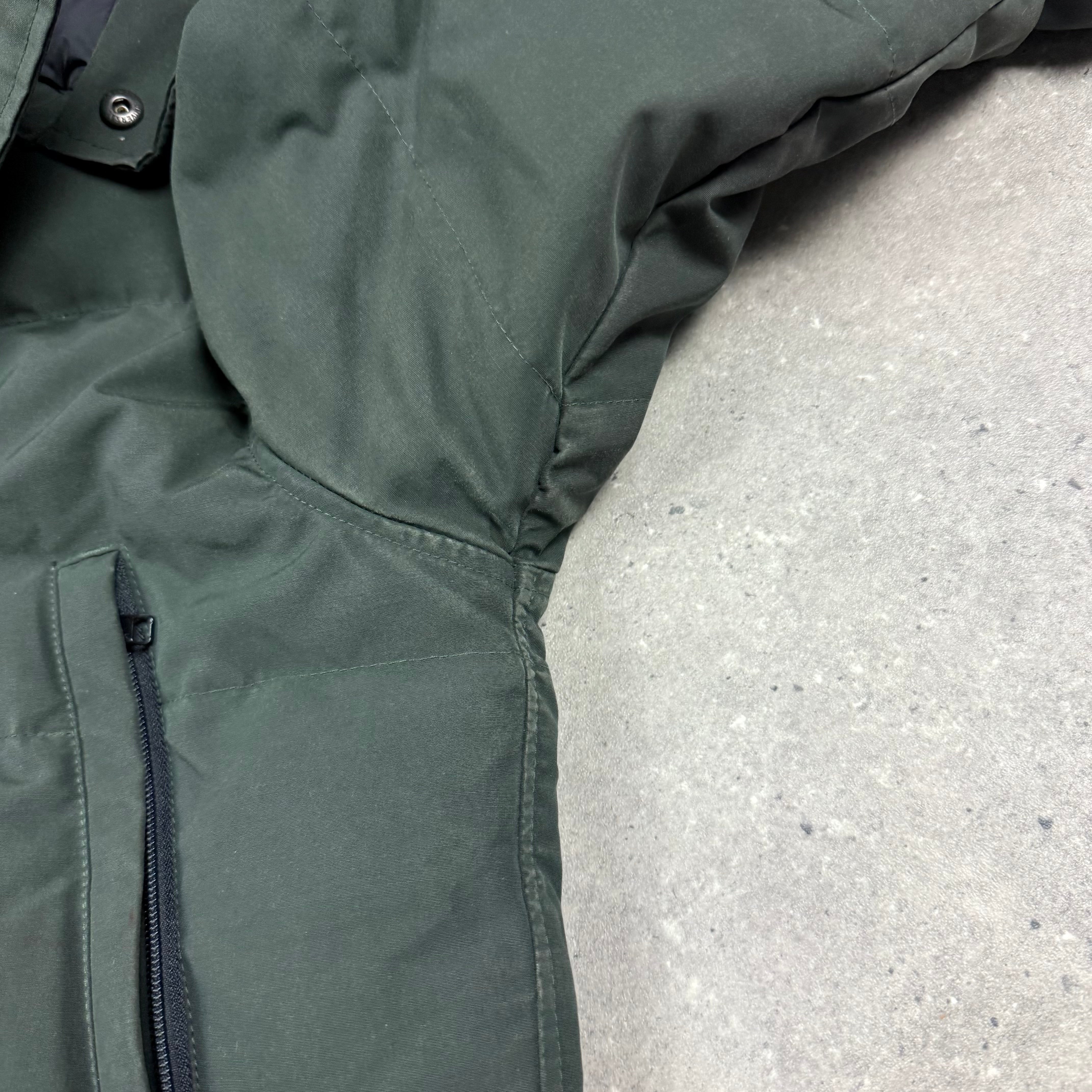 CANADA GOOSE WYDNAHM PARKA KHAKI - (M)