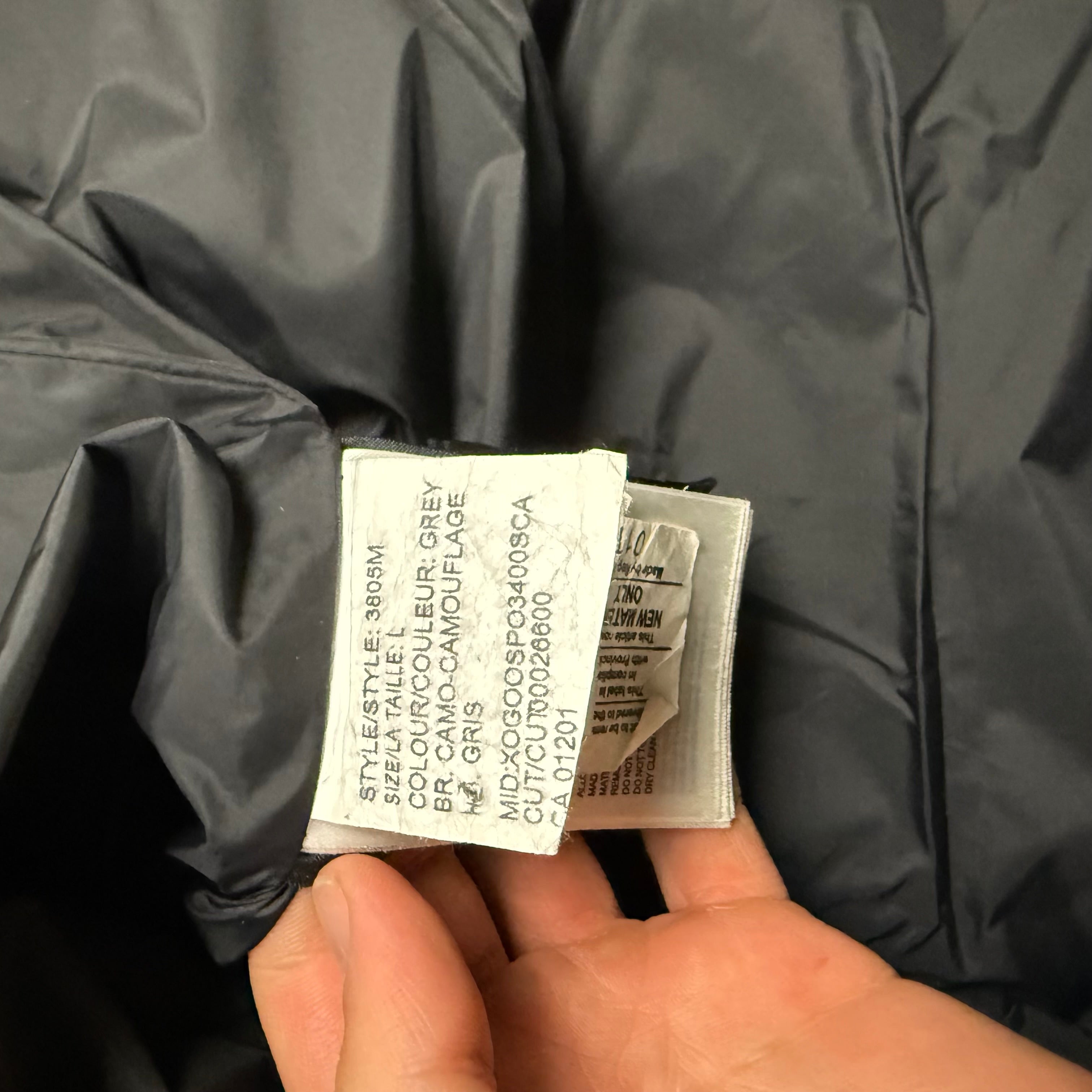 CANADA GOOSE CARSON PARKA GREY CAMO - (L)