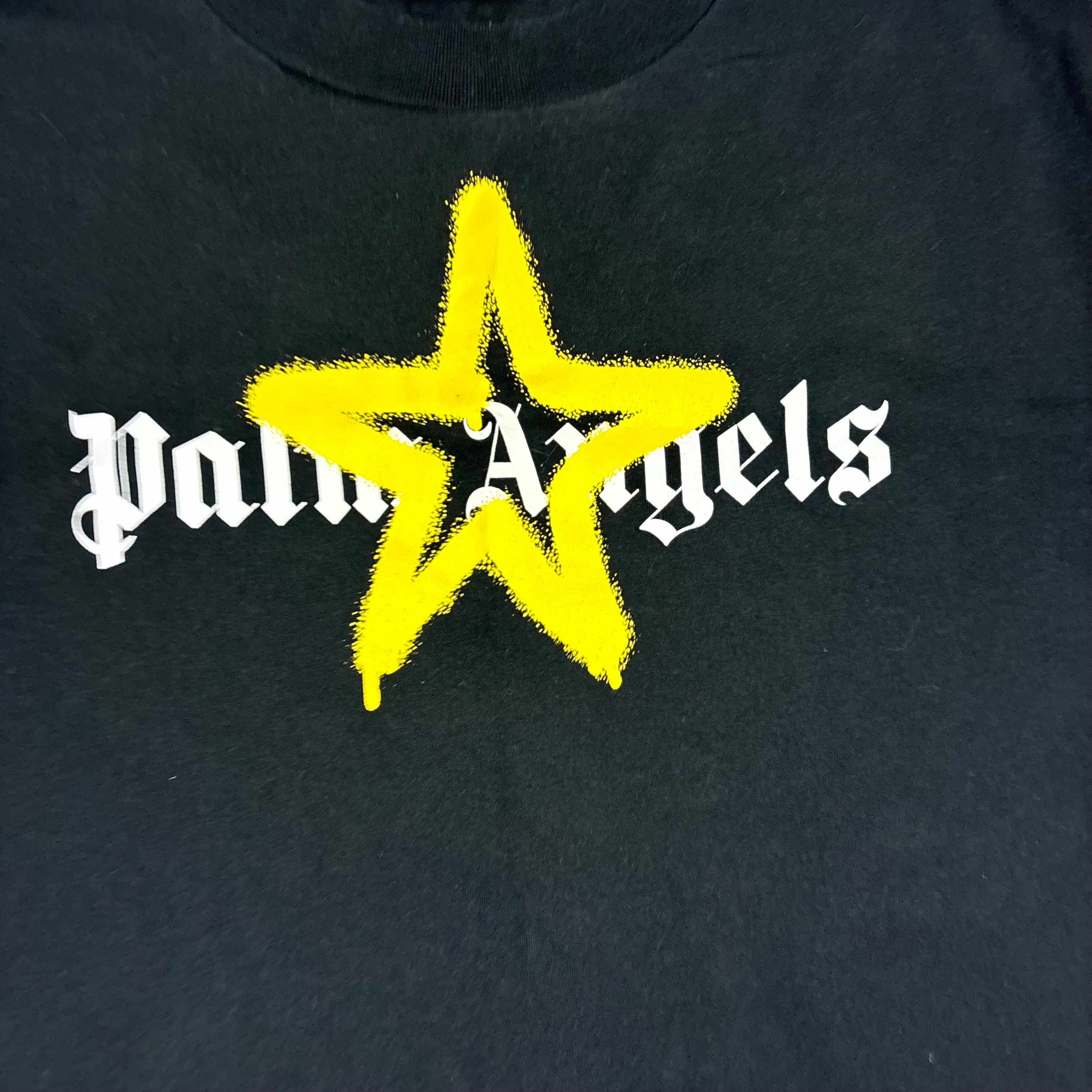 PALM ANGELS STAR T-SHIRT - (M)