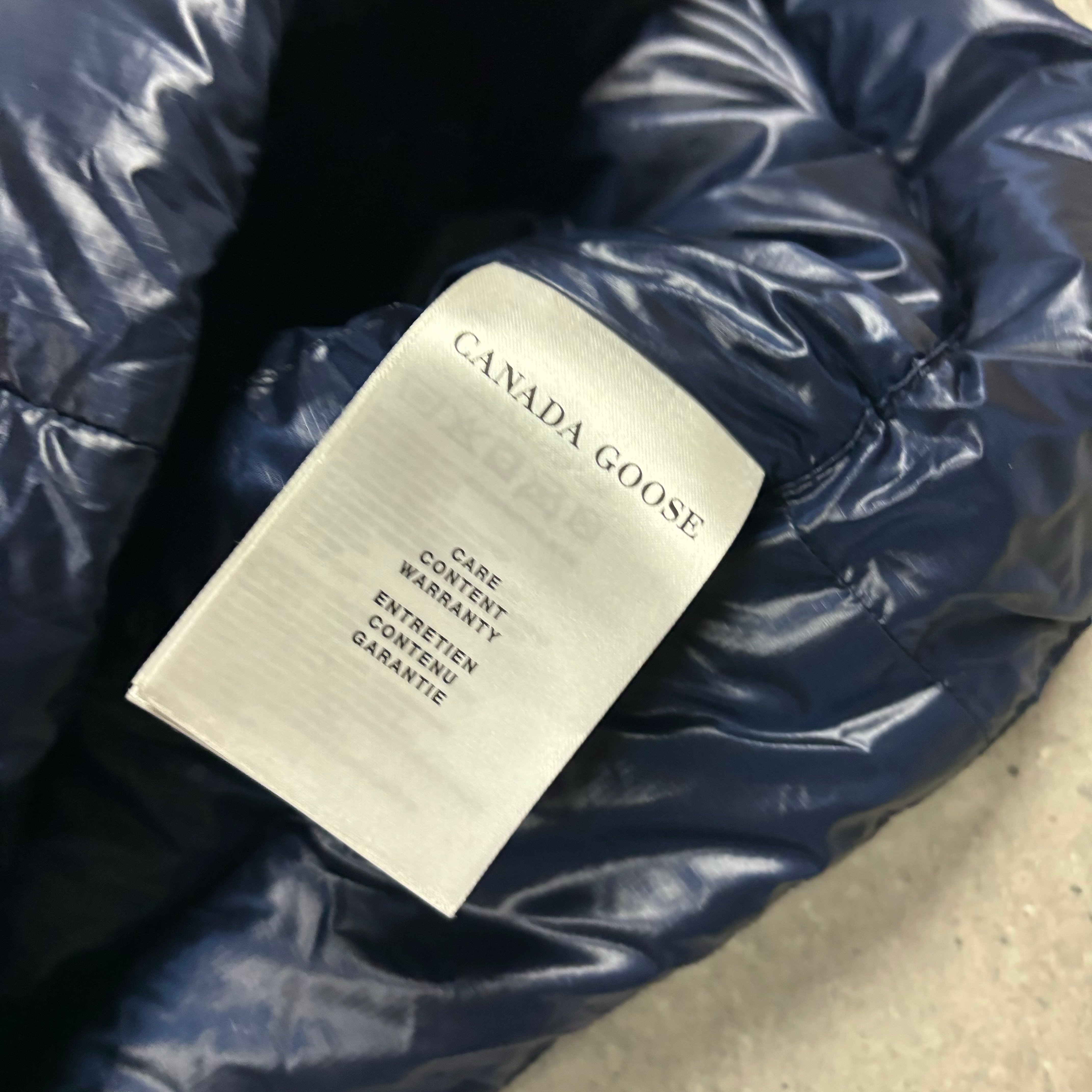 CANADA GOOSE GILET NAVY - (M)