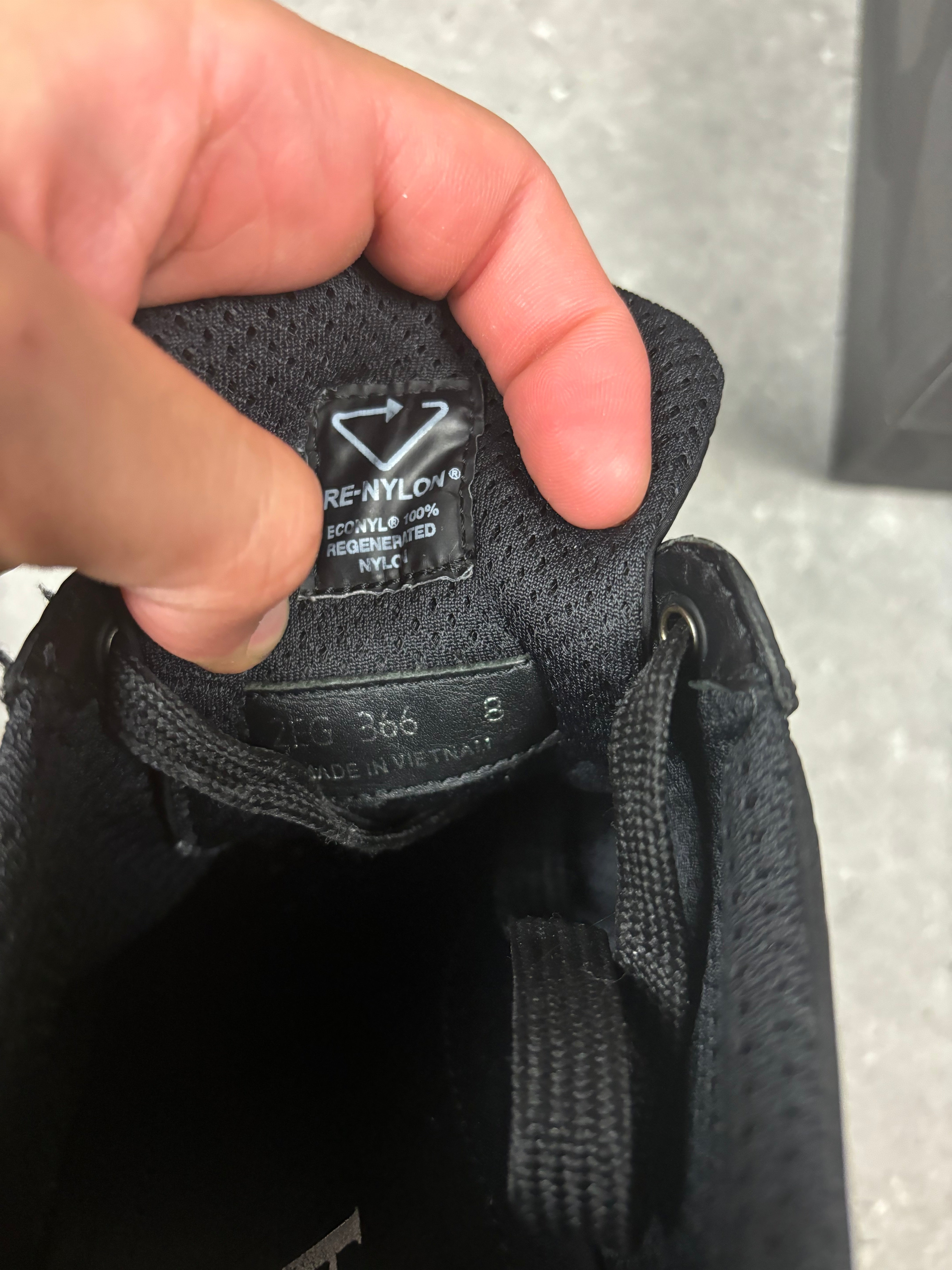 PRADA NYLON RUNNERS - EU 42 (FITS UK 9)