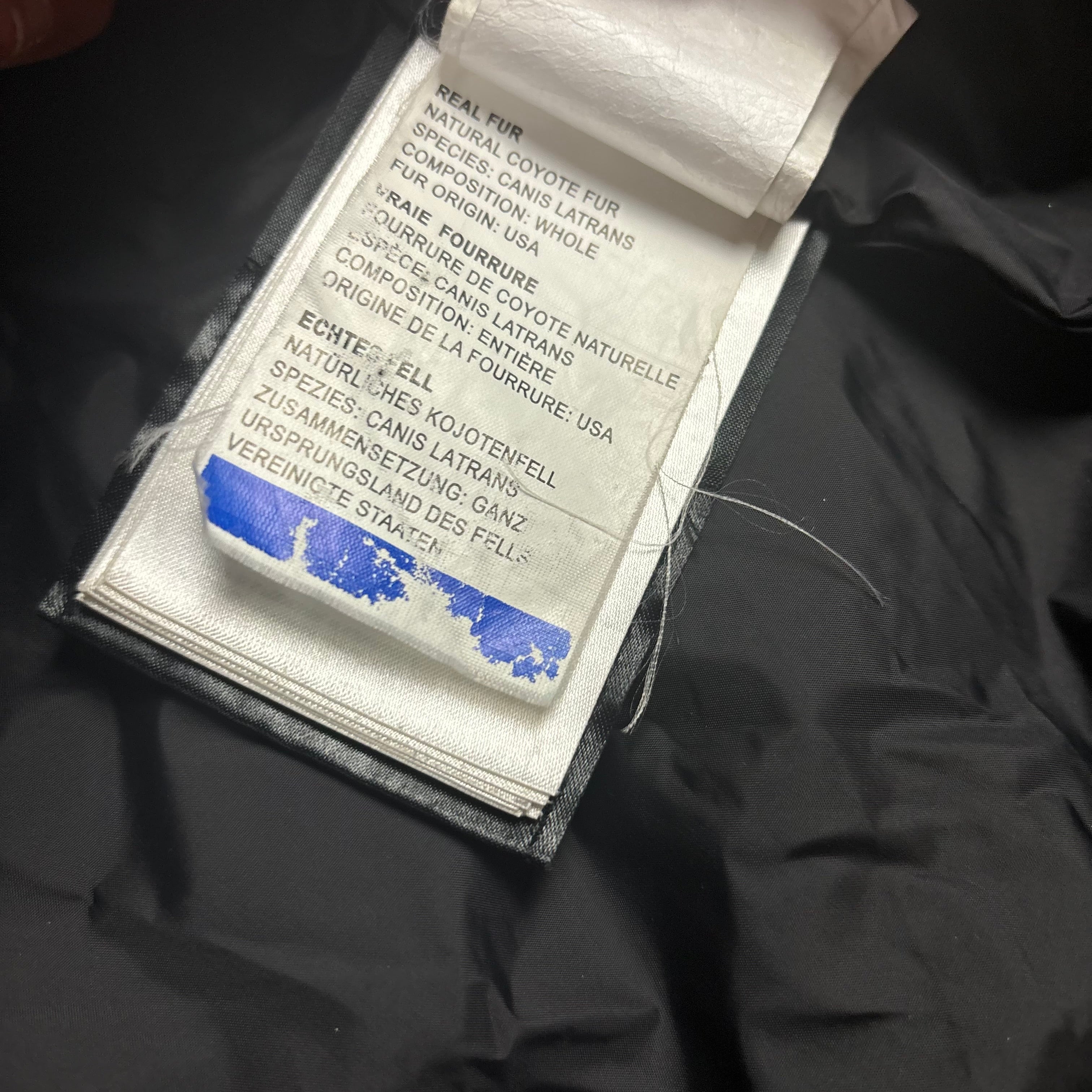 CANADA GOOSE WYNDHAM PARKA BLACK - (S)