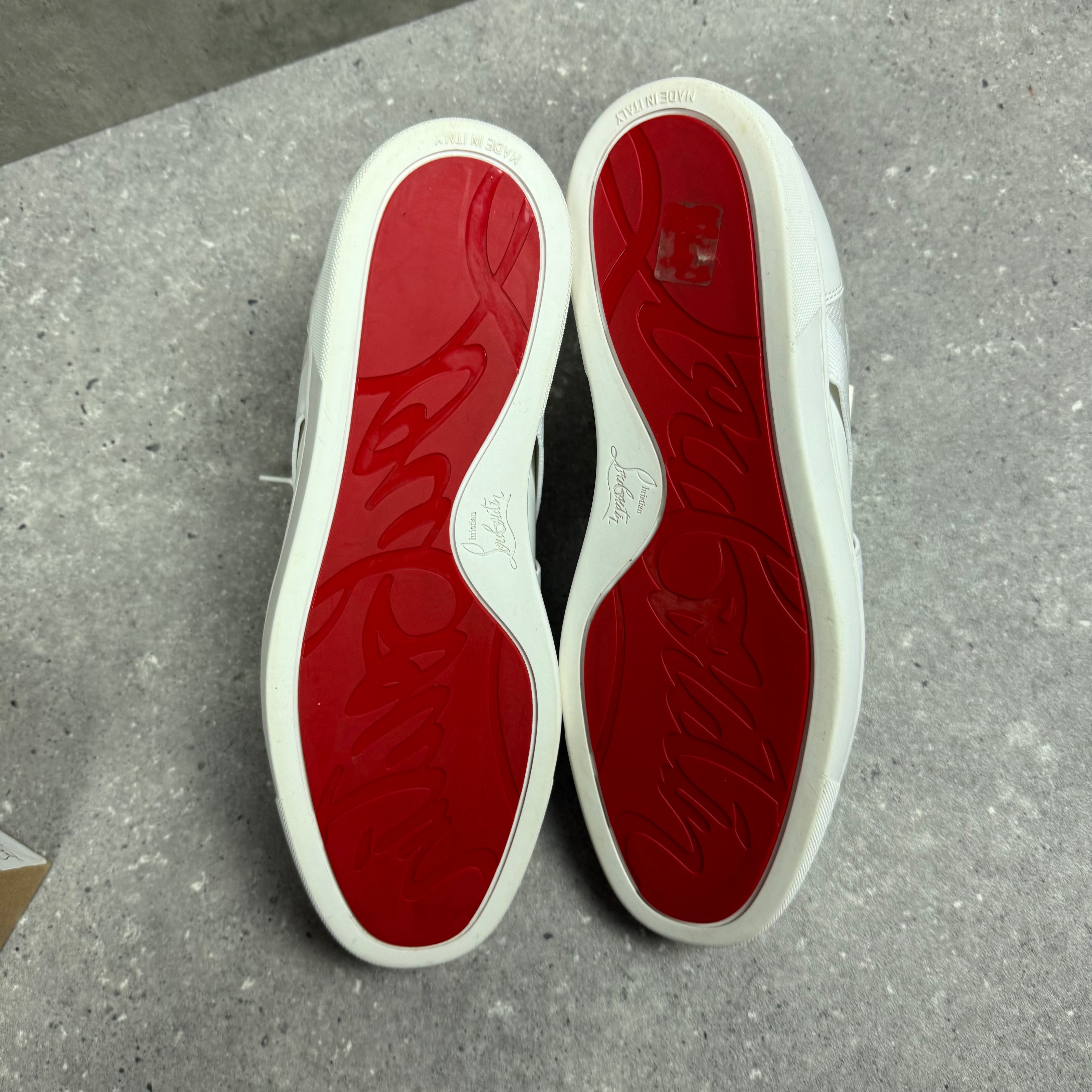 LOUBOUTIN LOW WHITE - (EU45 / UK11)