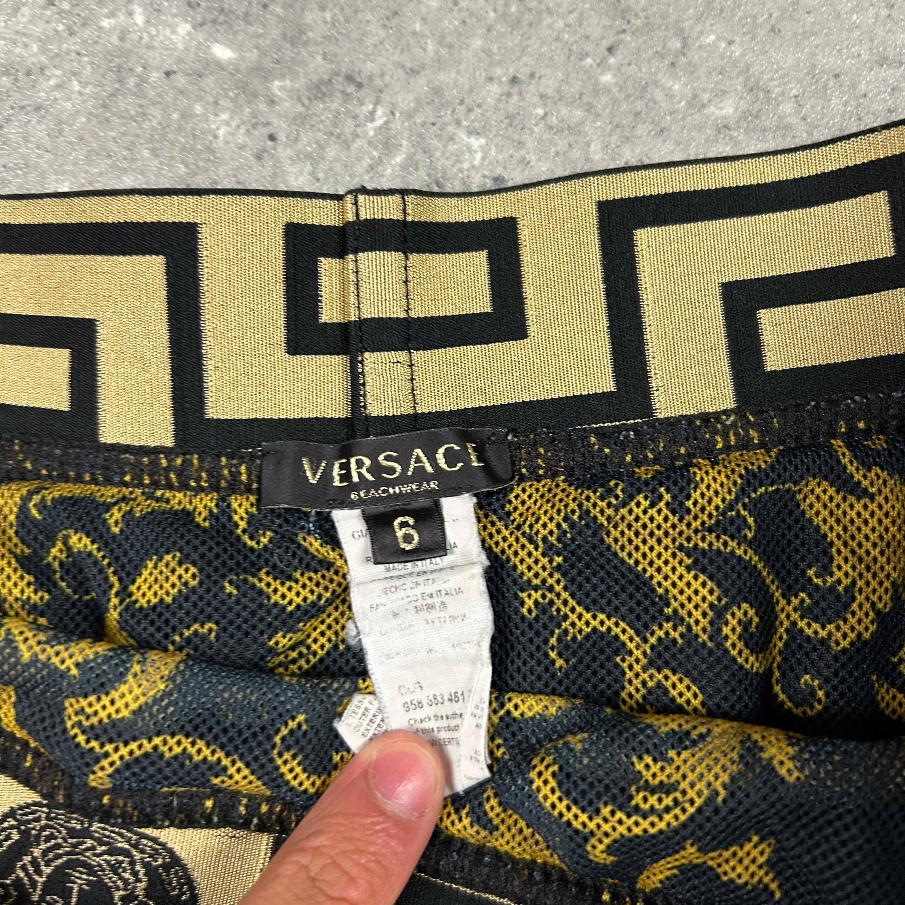 VERSACE SWIM SHORTS - 6 (L)