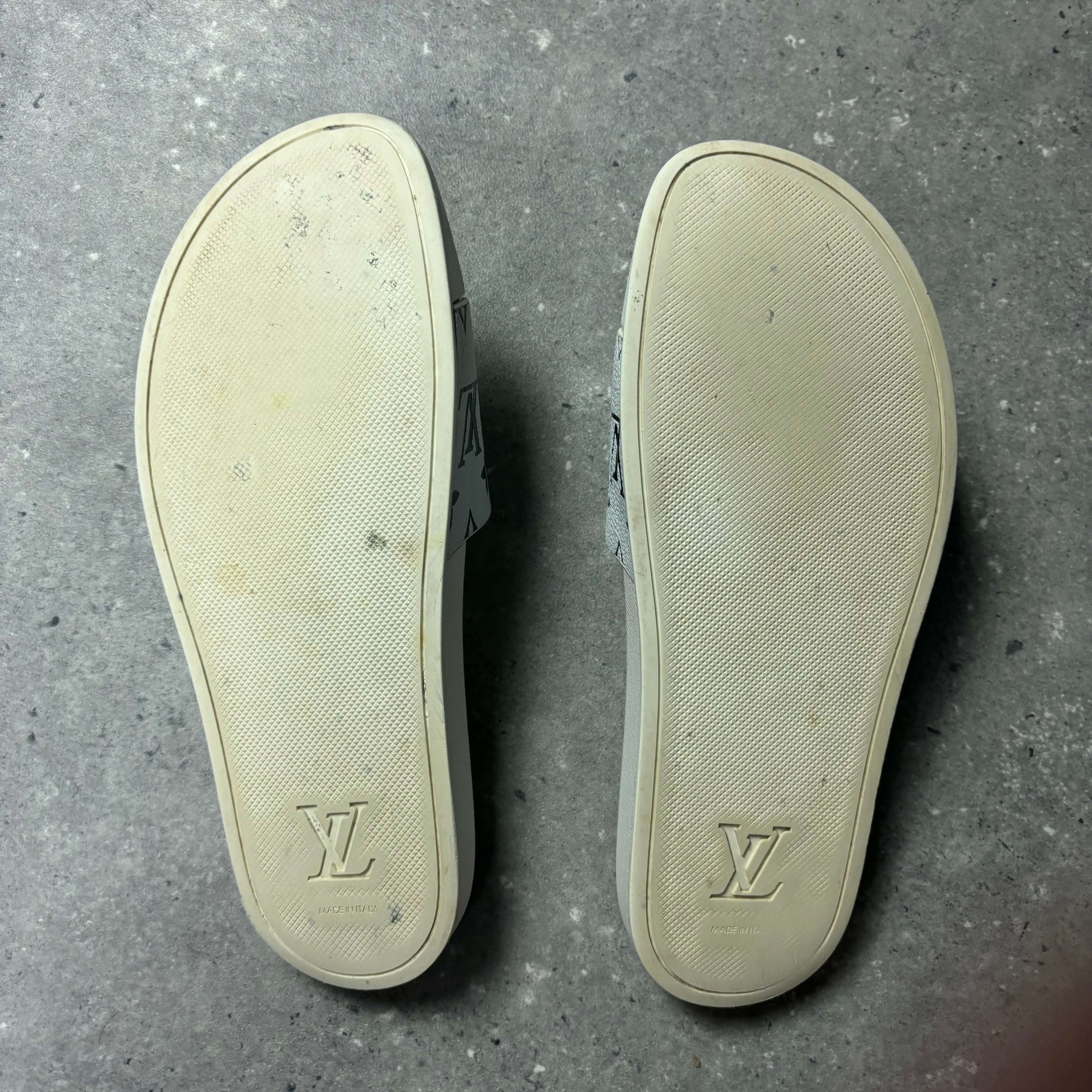 LOUIS VUITTON SLIDERS LV 7.5 (FITS UK 7.5 / 8)