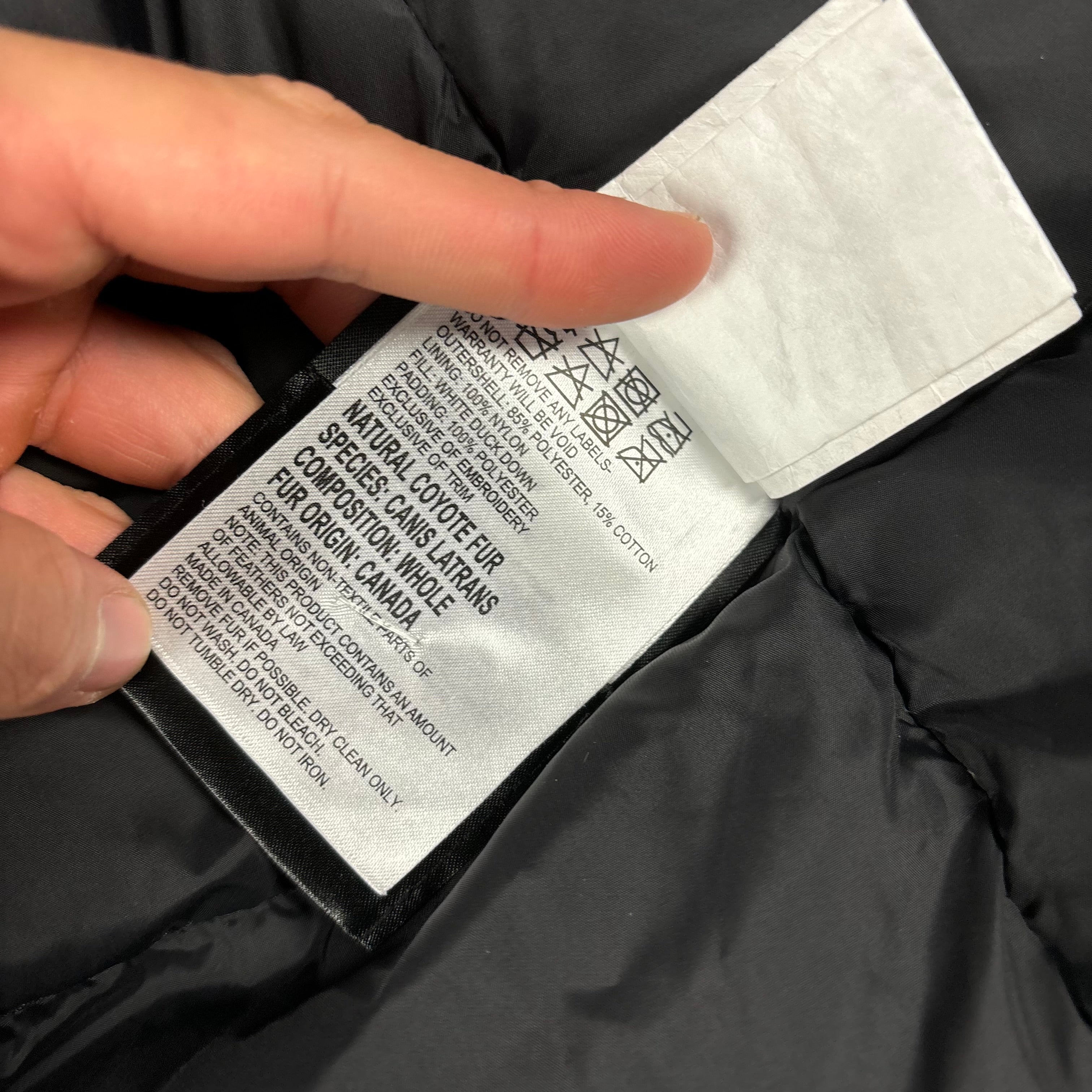 CANADA GOOSE CHATEAU PARKA - SMALL