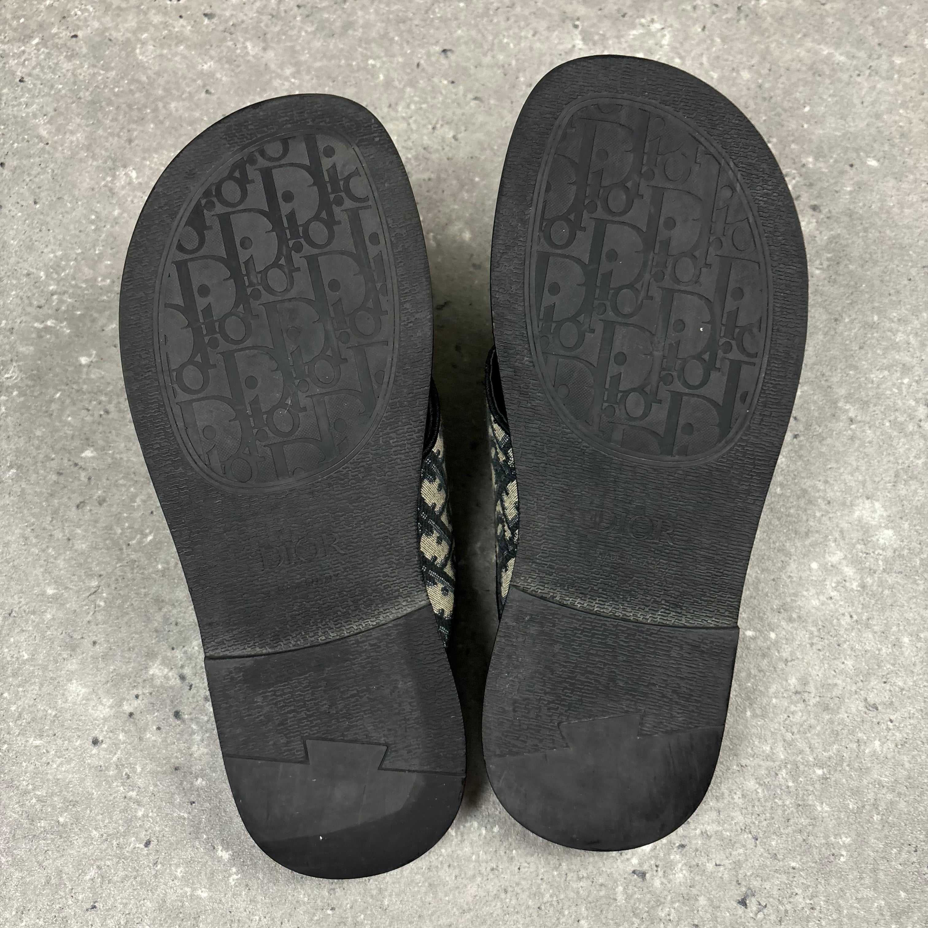 DIOR ALIAS SANDALS BLUE OBLIQUE - (EU42 / UK8)