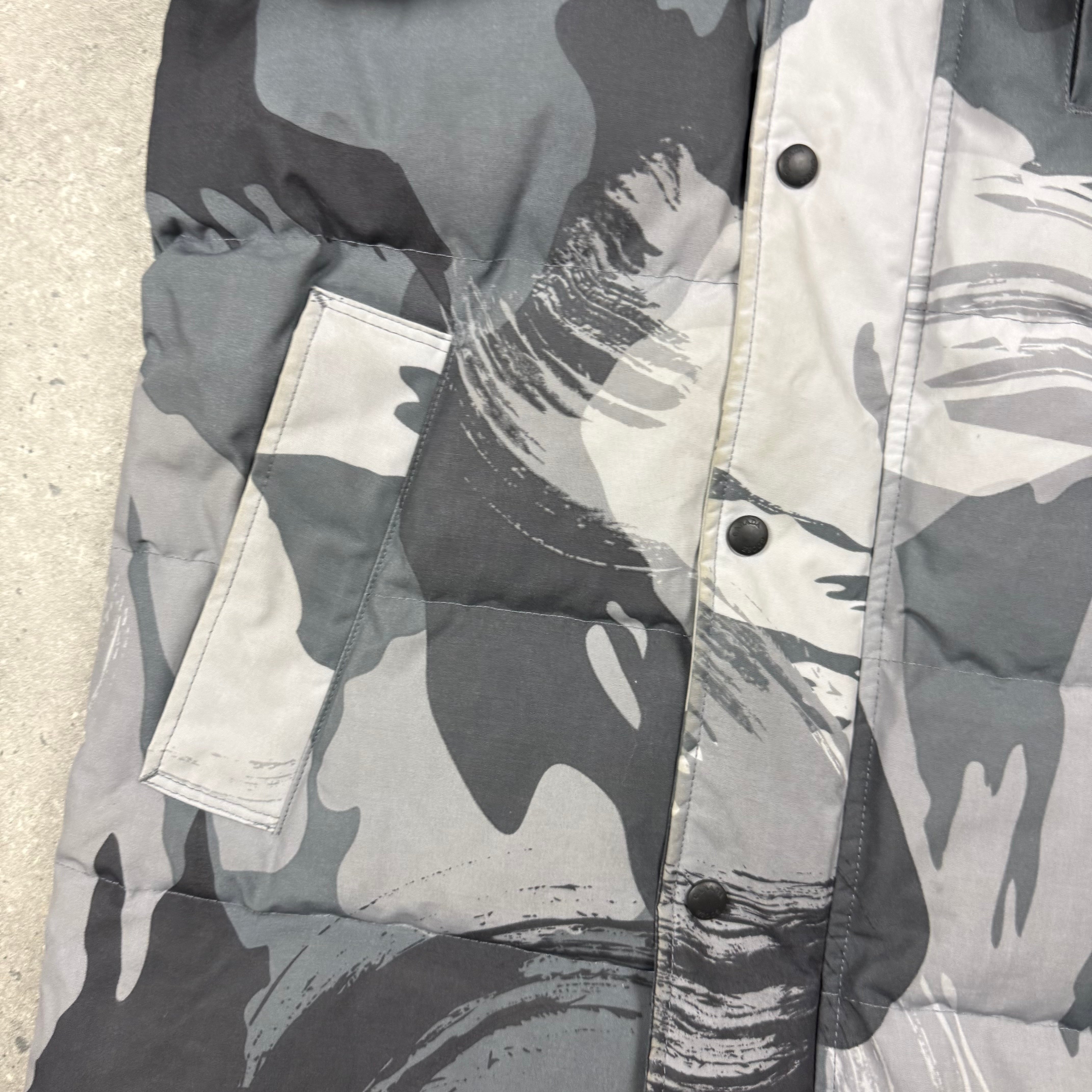 CANADA GOOSE CARSON PARKA GREY CAMO - (L)