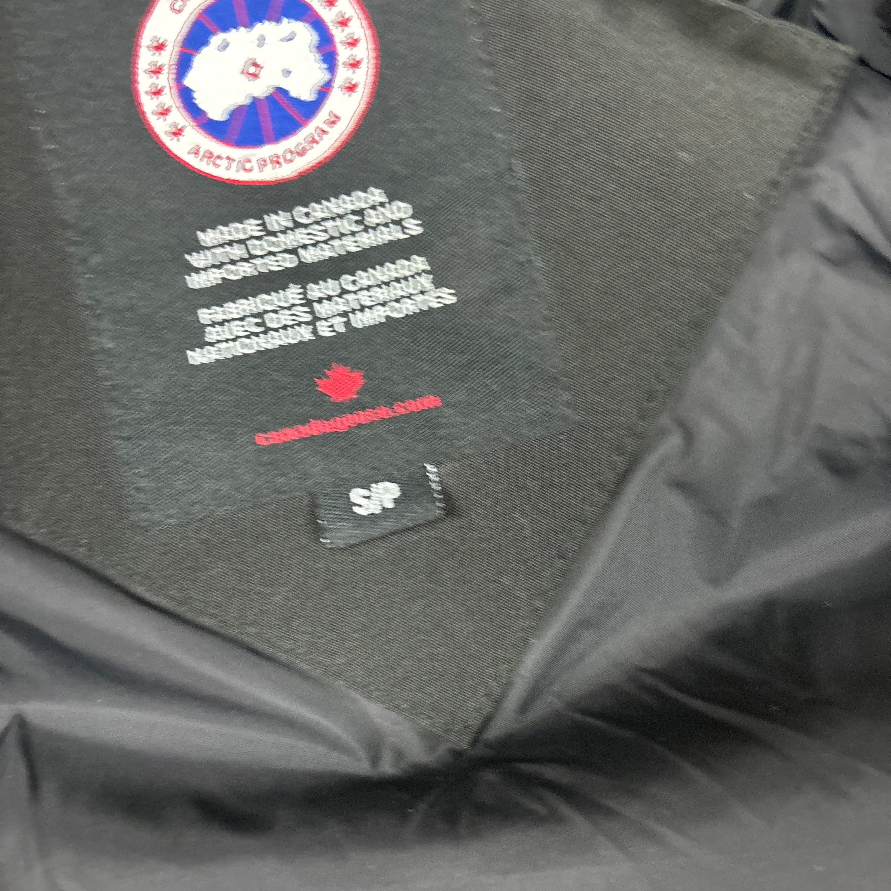 CANADA GOOSE WYNDHAM PARKA BLACK - (S)