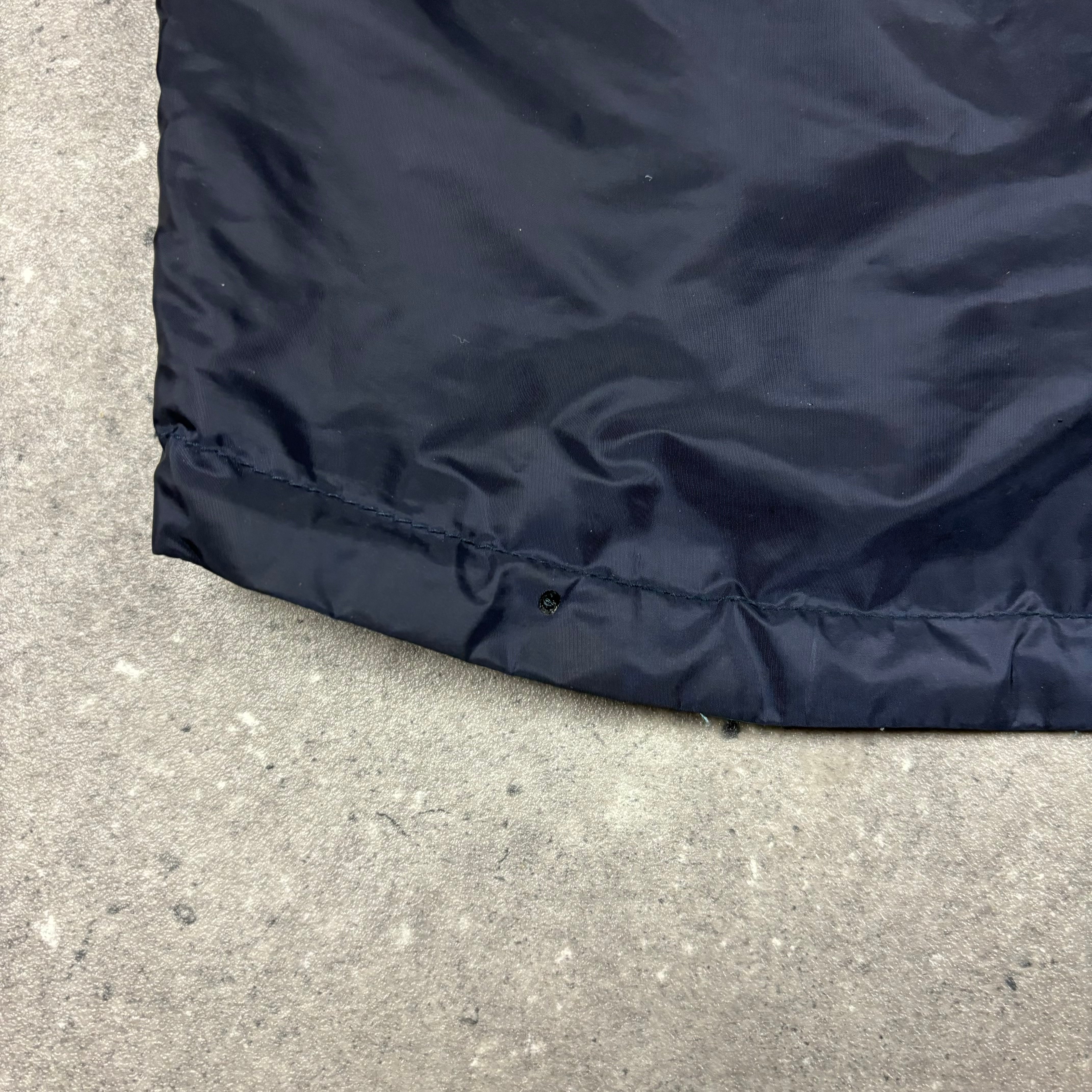 PRADA REVERSIBLE NYLON JACKET NAVY - (S)