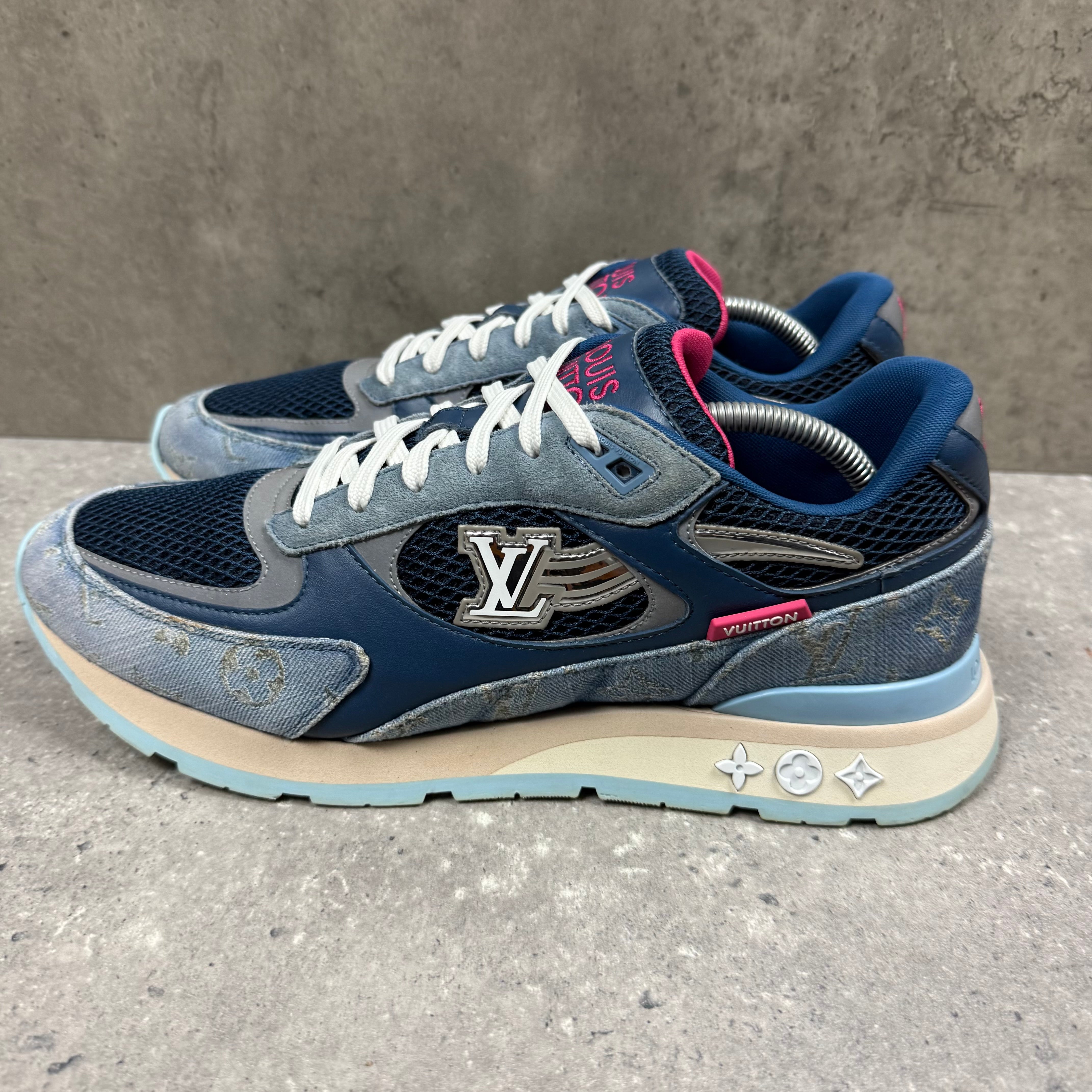LOUIS VUITTON RUNAWAY BLUE DENIM - EU 44 (FITS UK 11)