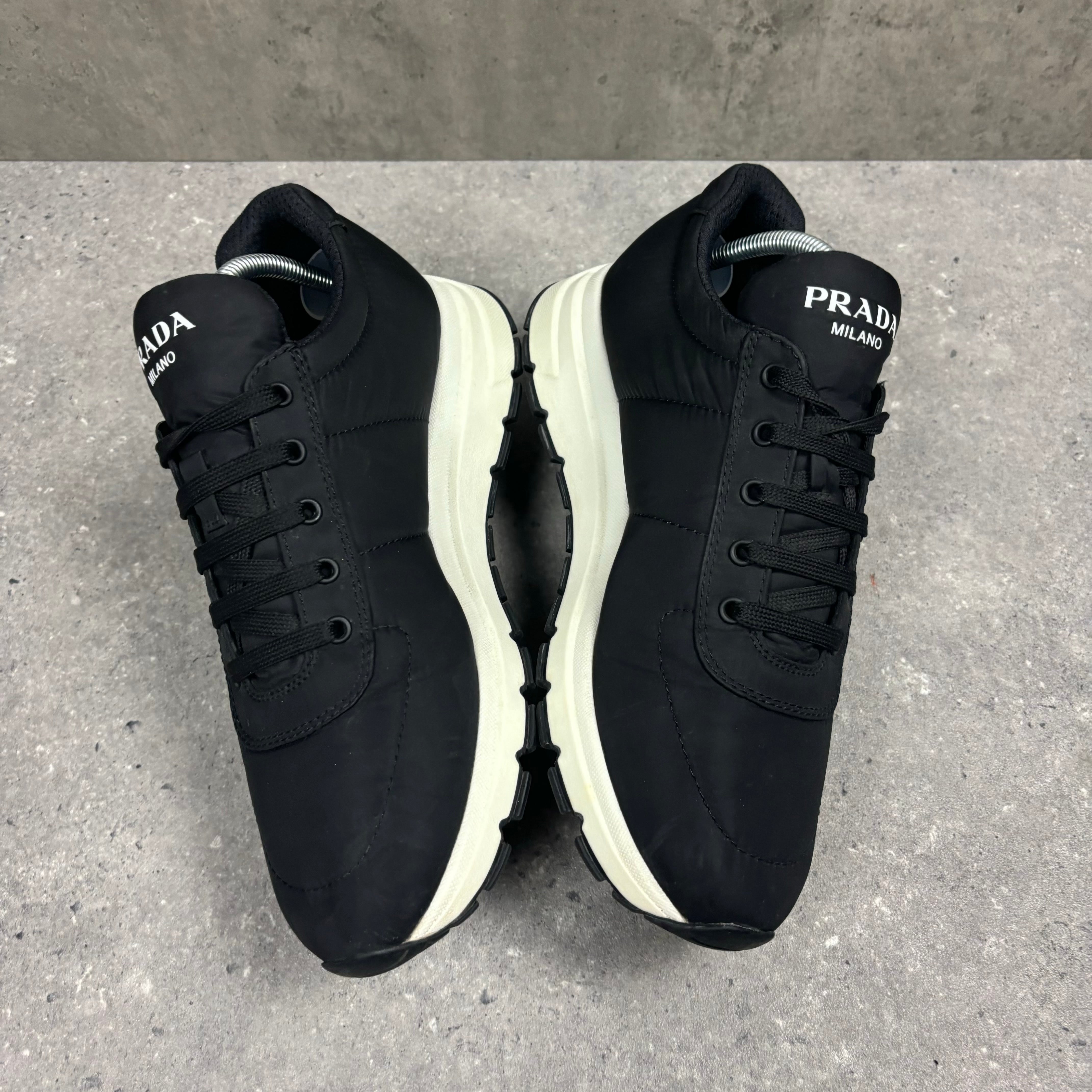 PRADA NYLON RUNNERS - EU 42 (FITS UK 9)