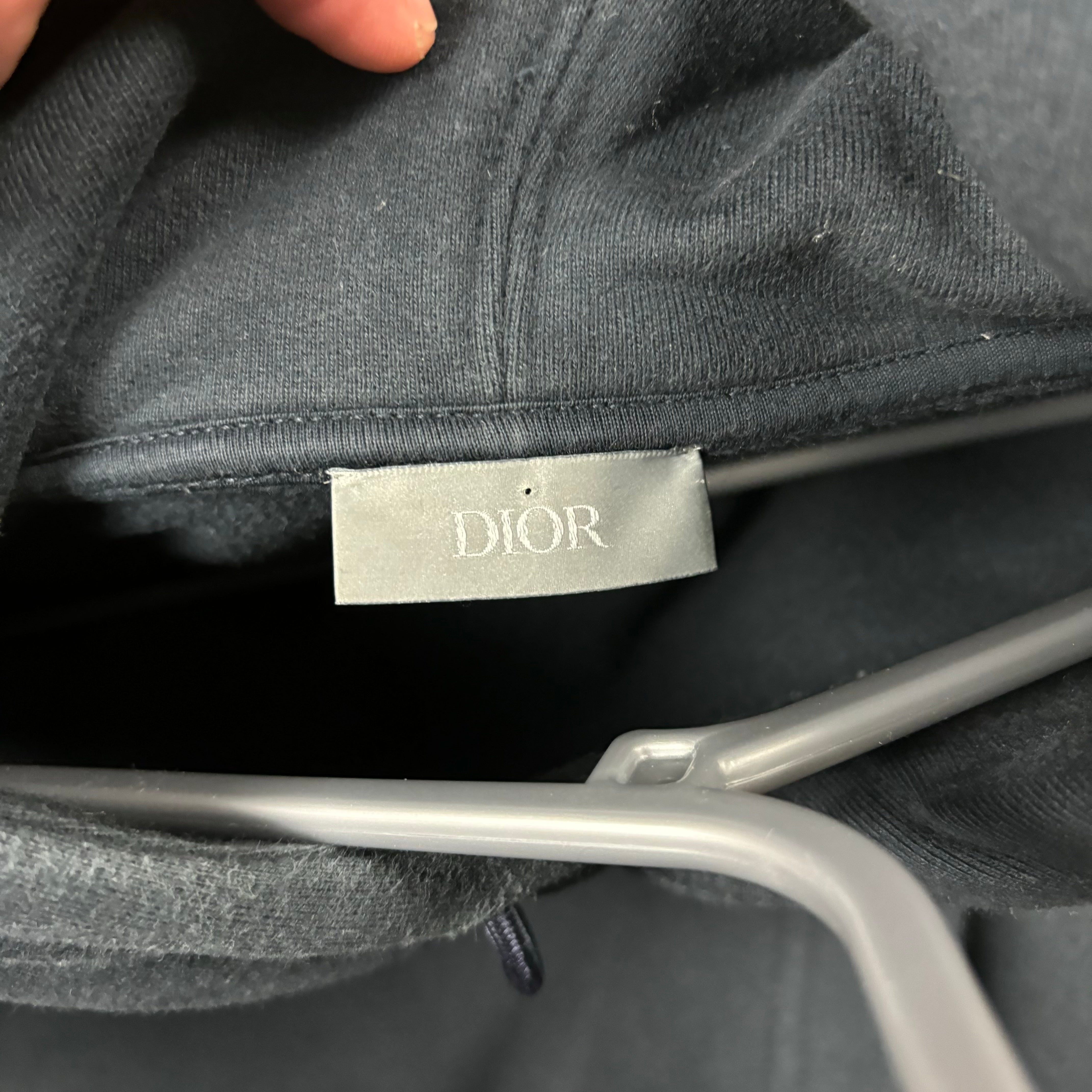 DIOR CD ICON HOODIE NAVY (FITS S)