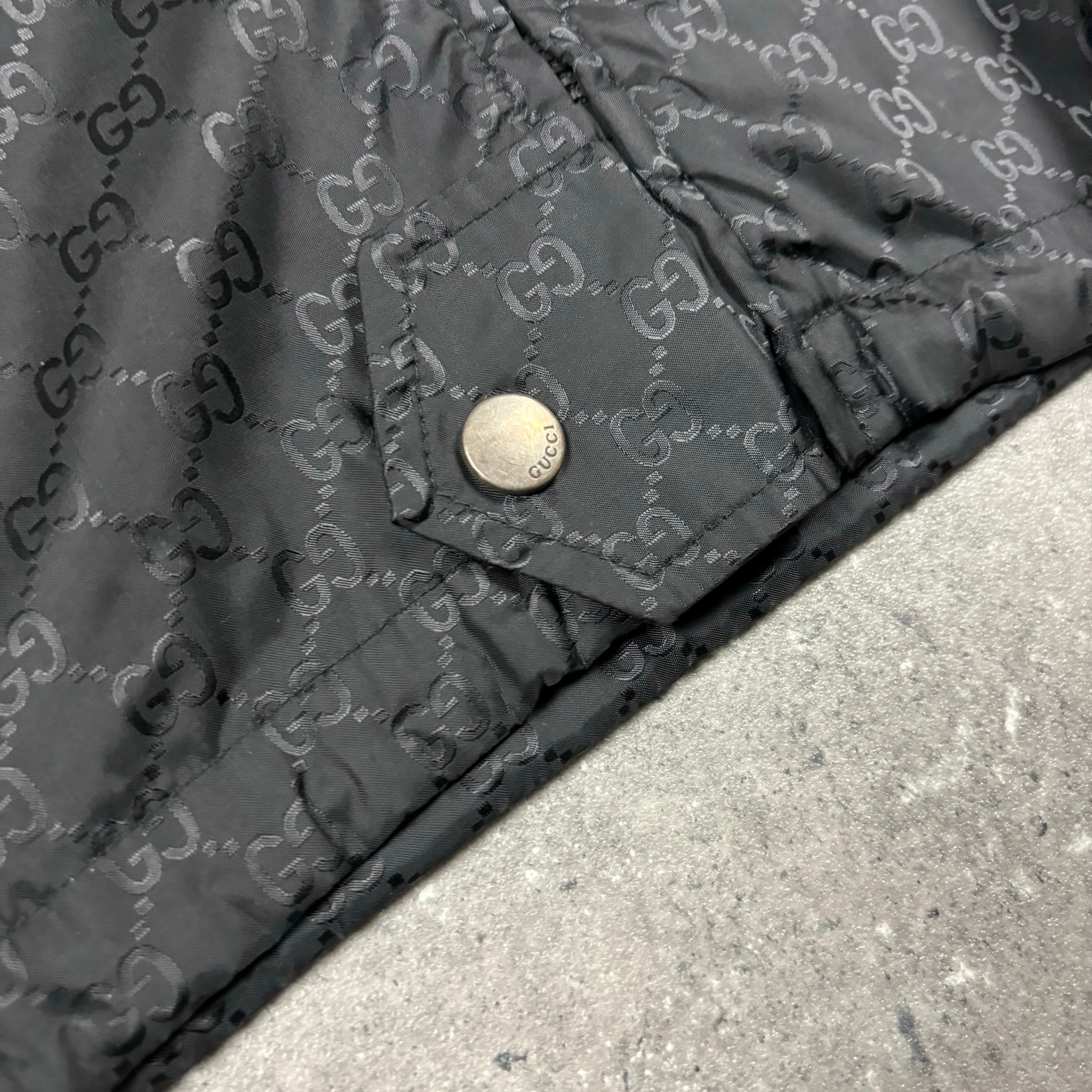 GUCCI MONOGRAM JACKET - LARGE
