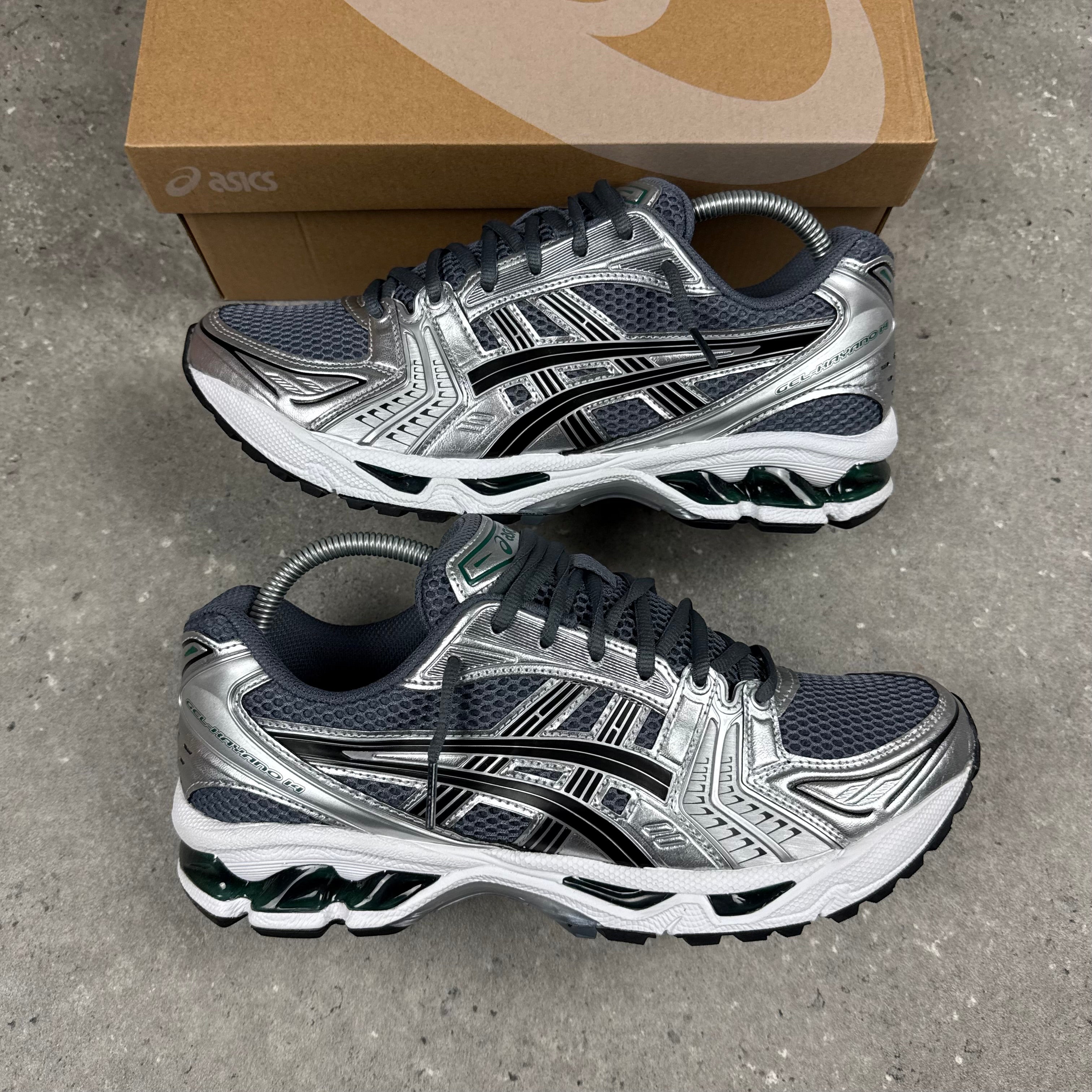 ASICS GEL KAYANO 14 - JASPER GREEN – Unlock Luxury UK
