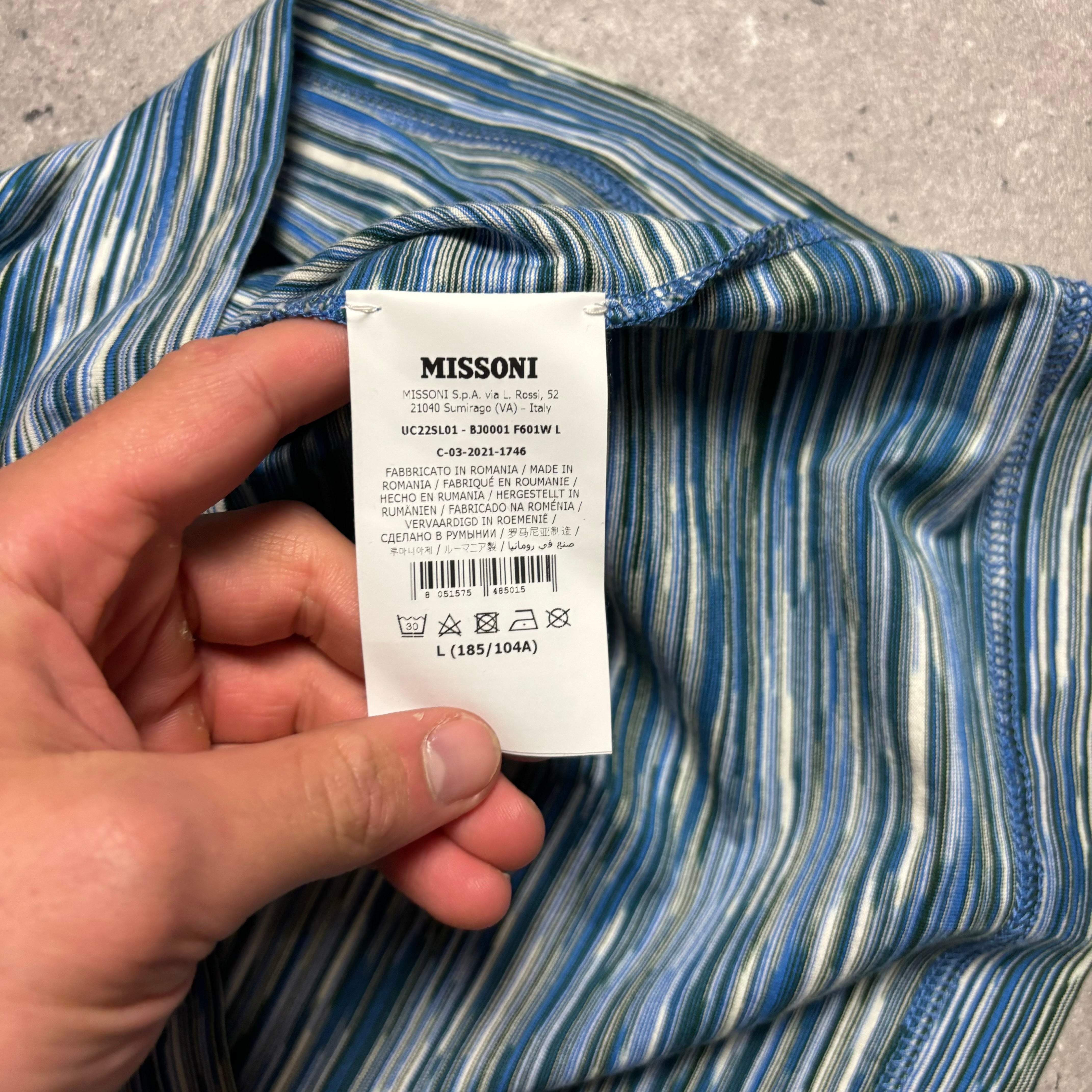 MISSONI T-SHIRT - (L)