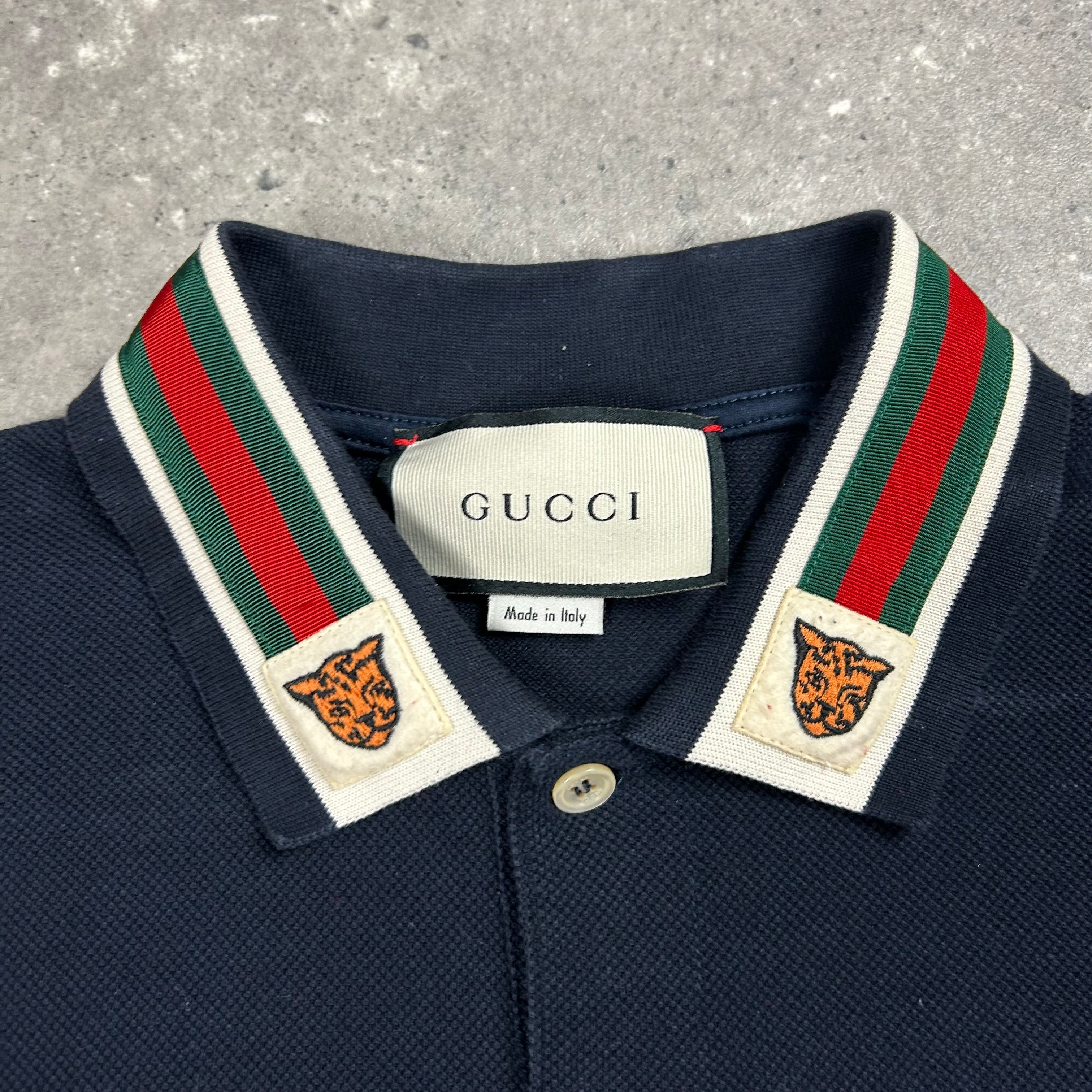 GUCCI POLO BLACK - (FITS M)