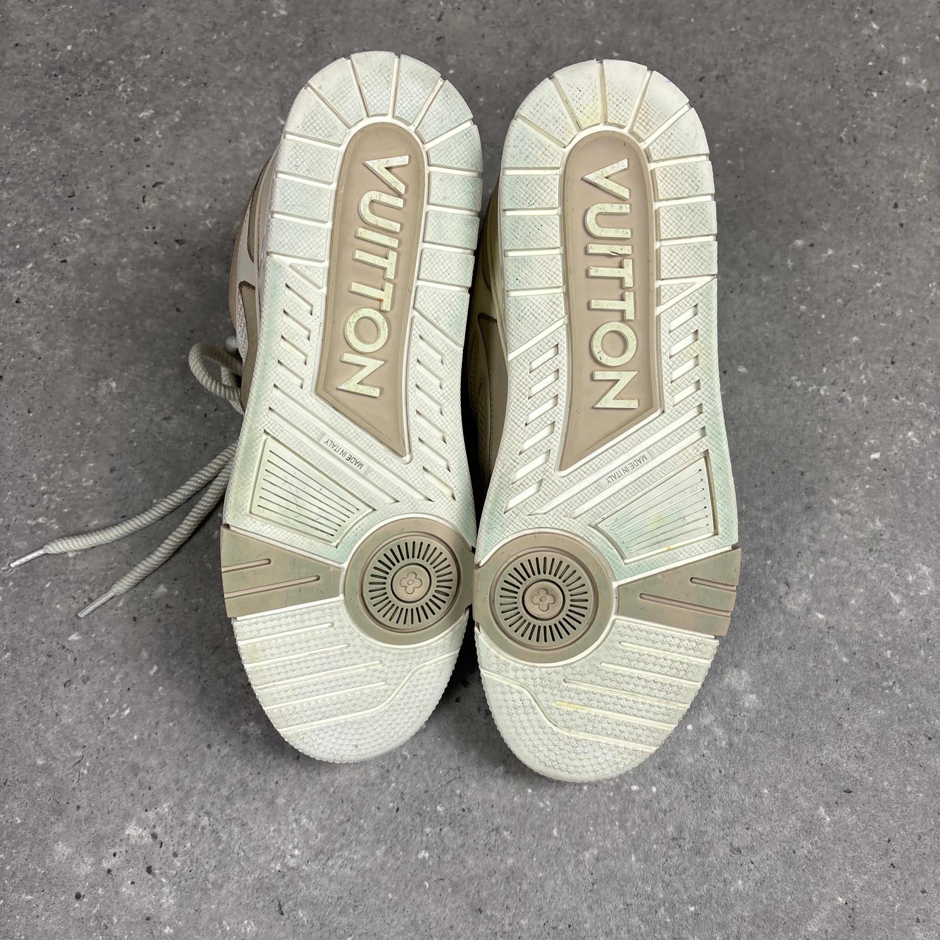 LOUIS VUITTON BEIGE SKATES EU43.5 (FITS UK10.5)