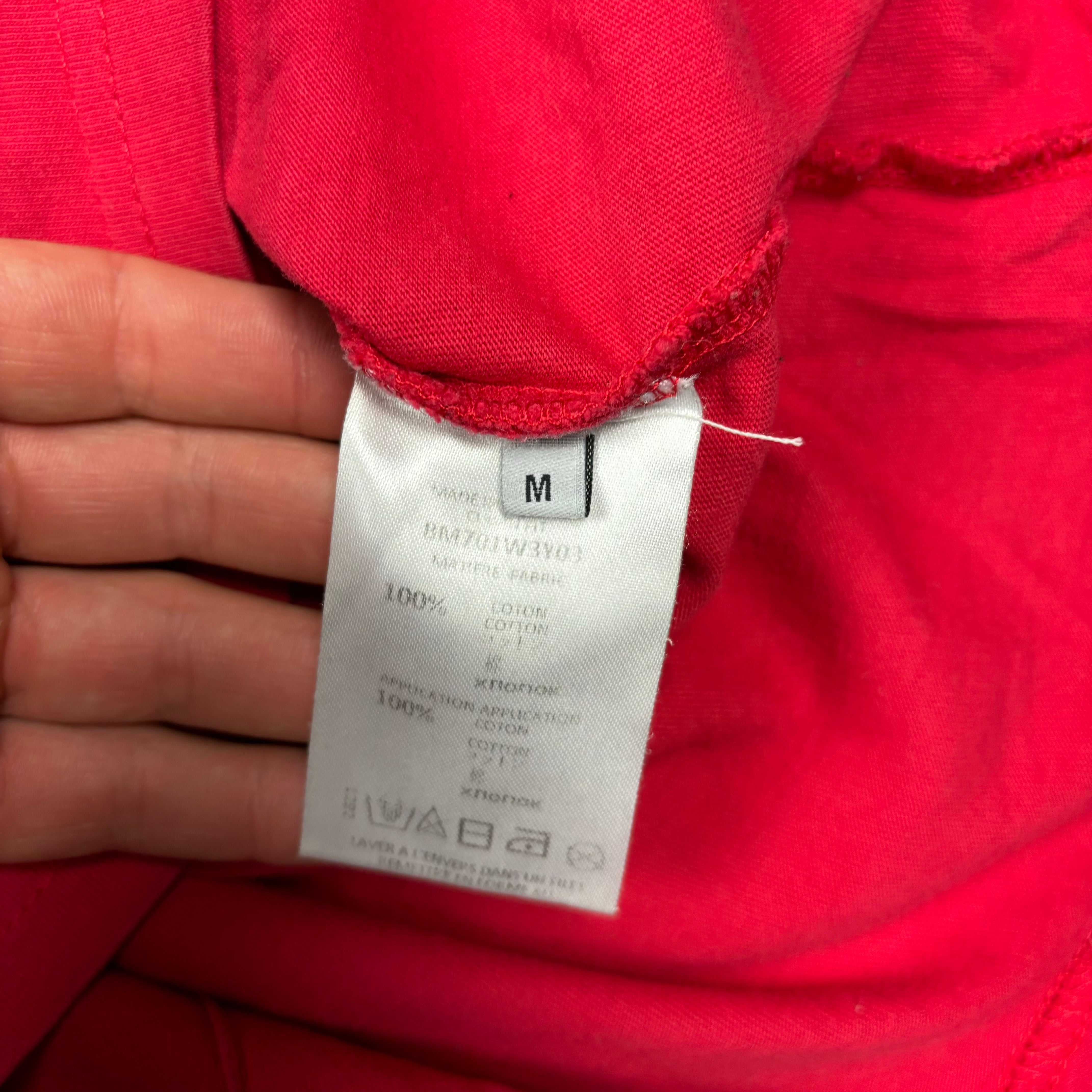 GIVENCHY STAR TEE - RED (FITS S)