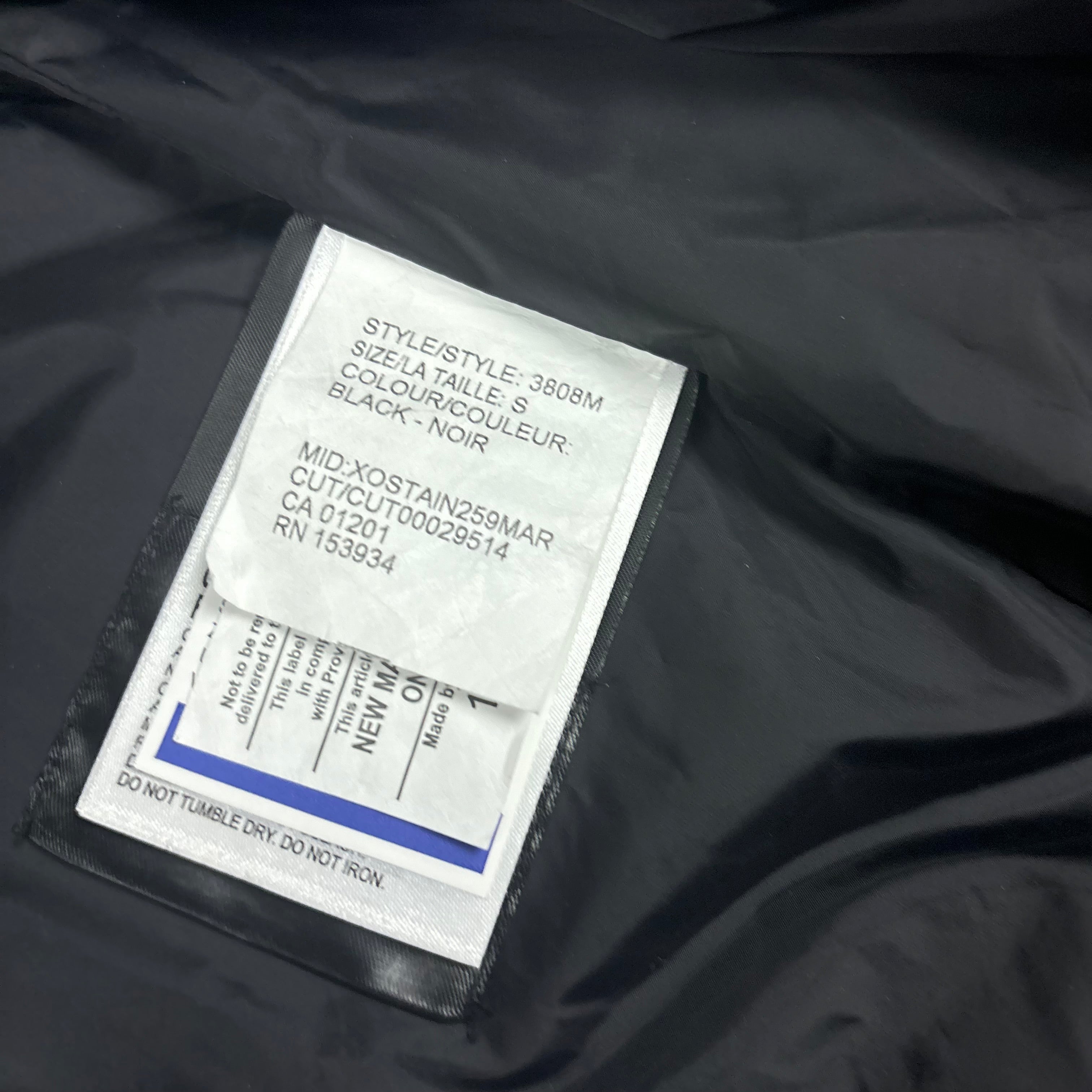 CANADA GOOSE WYNDHAM PARKA BLACK - (S)