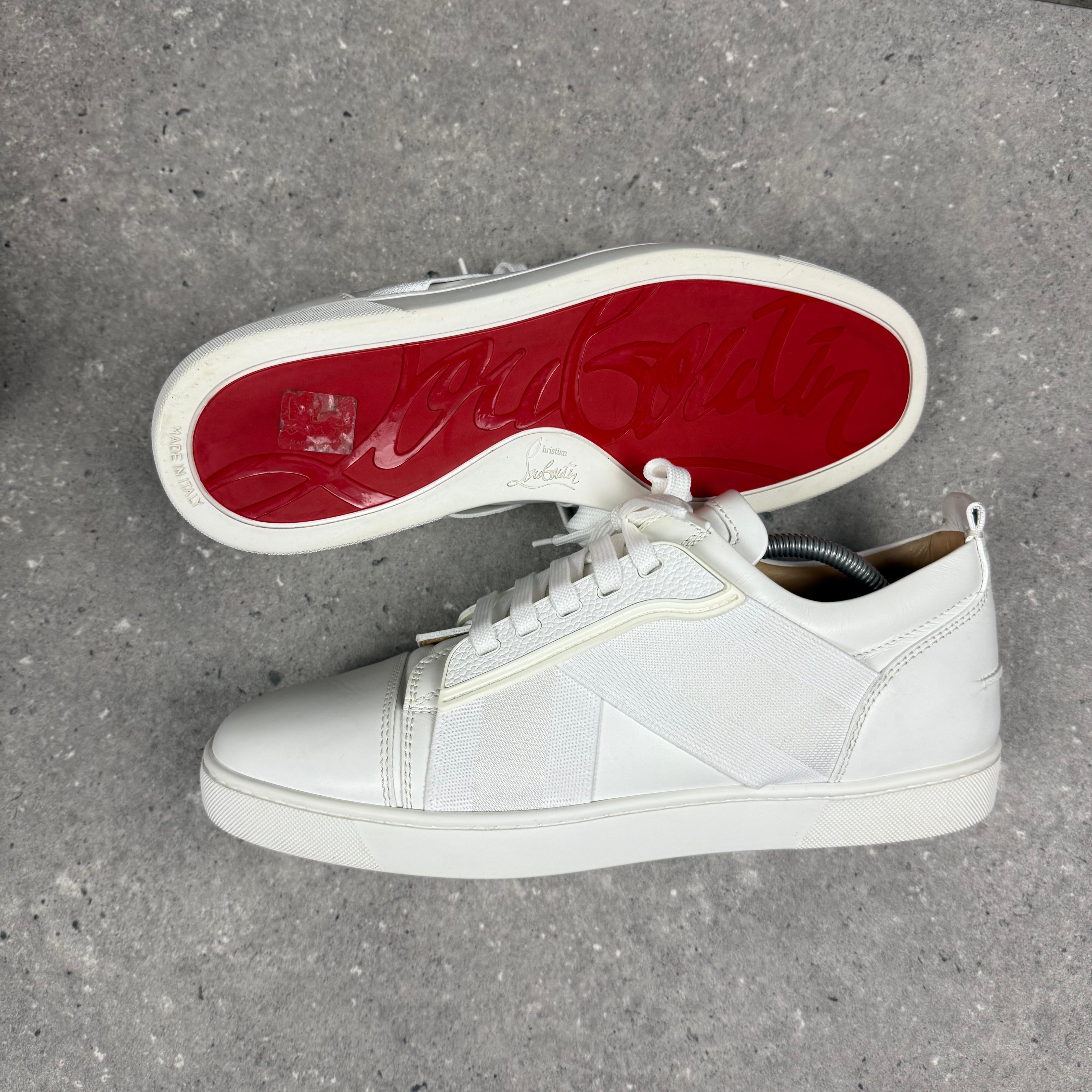 LOUBOUTIN LOW WHITE - (EU45 / UK11)