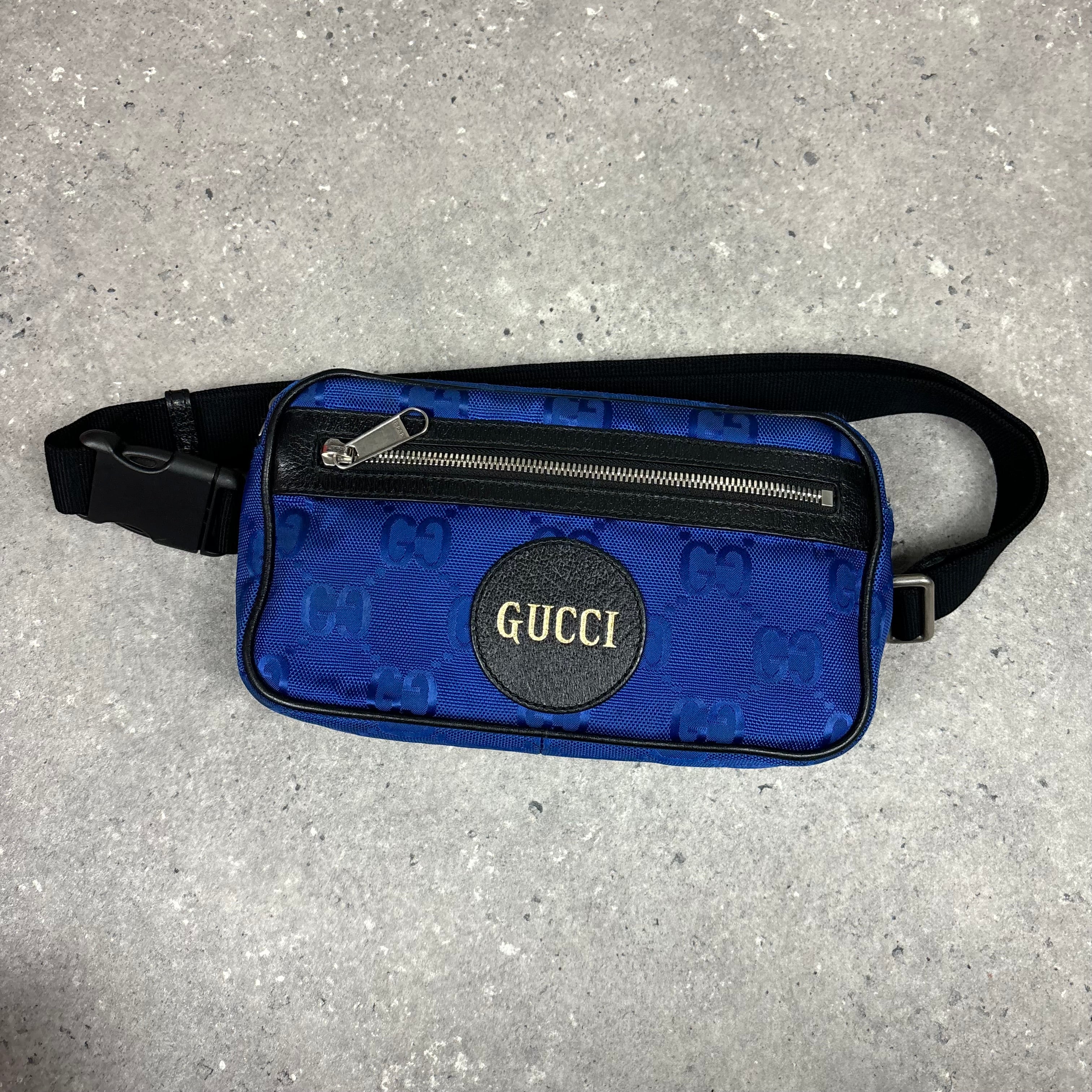 GUCCI BELT BAG - BLUE