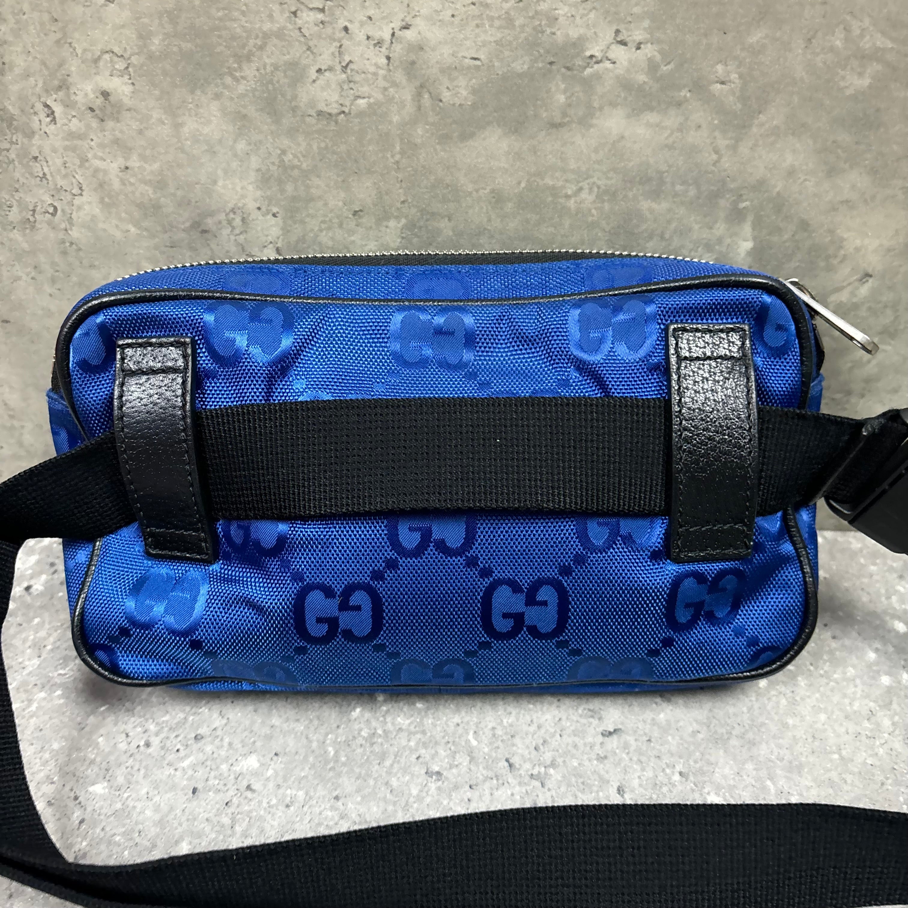 GUCCI BELT BAG - BLUE