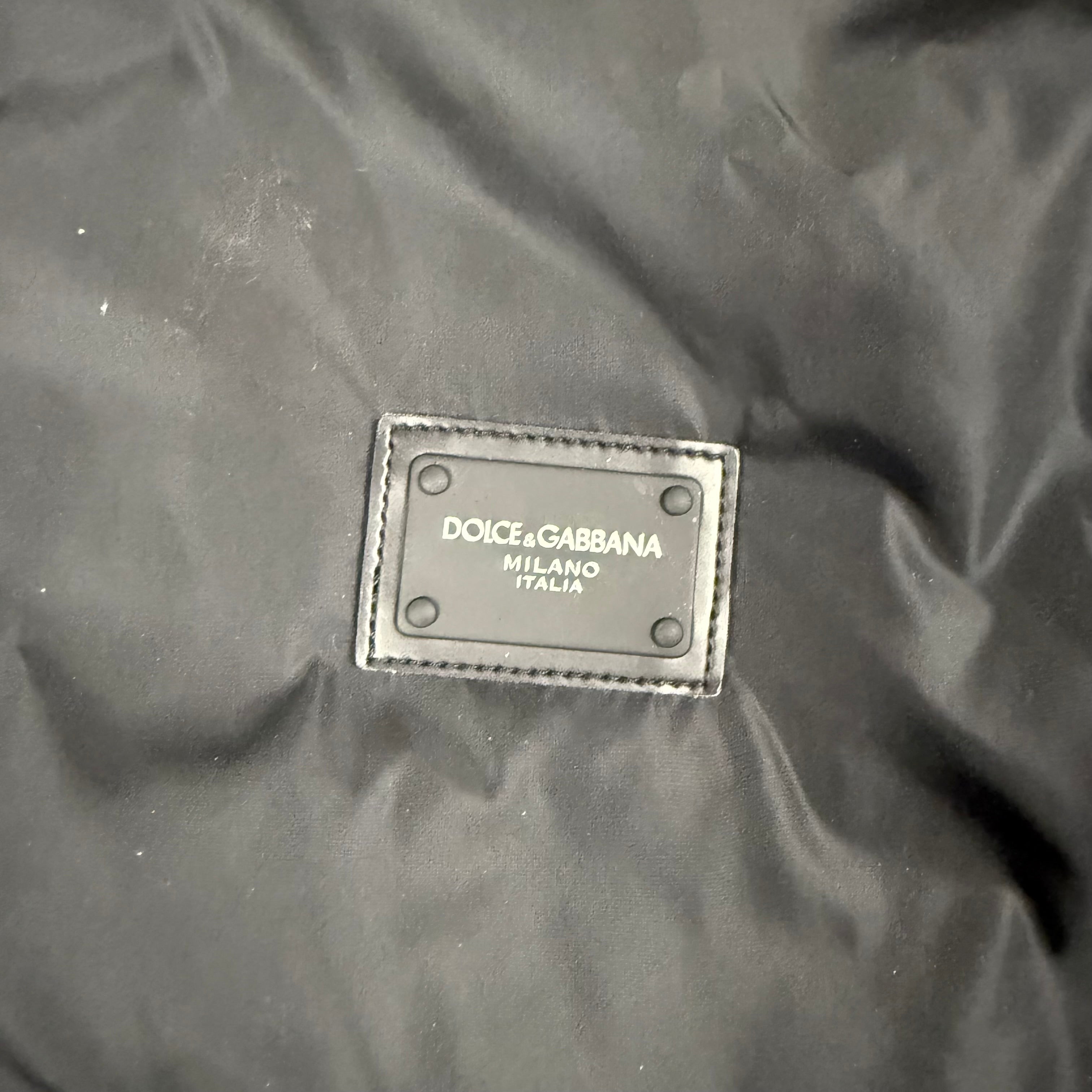 DOLCE & GABBANA BOMBER JACKET - (S)