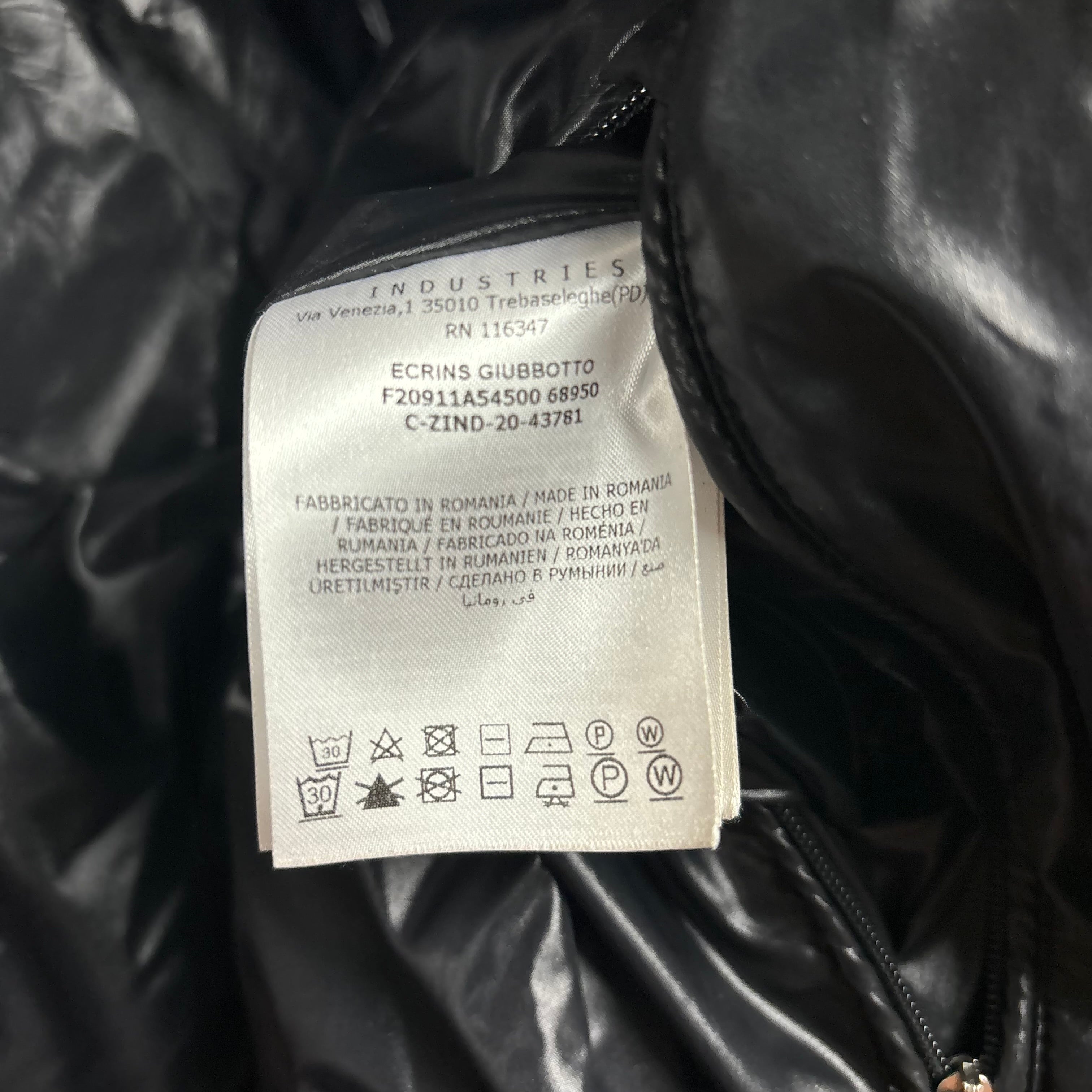 MONCLER ECRINS JACKET BLACK - (M)