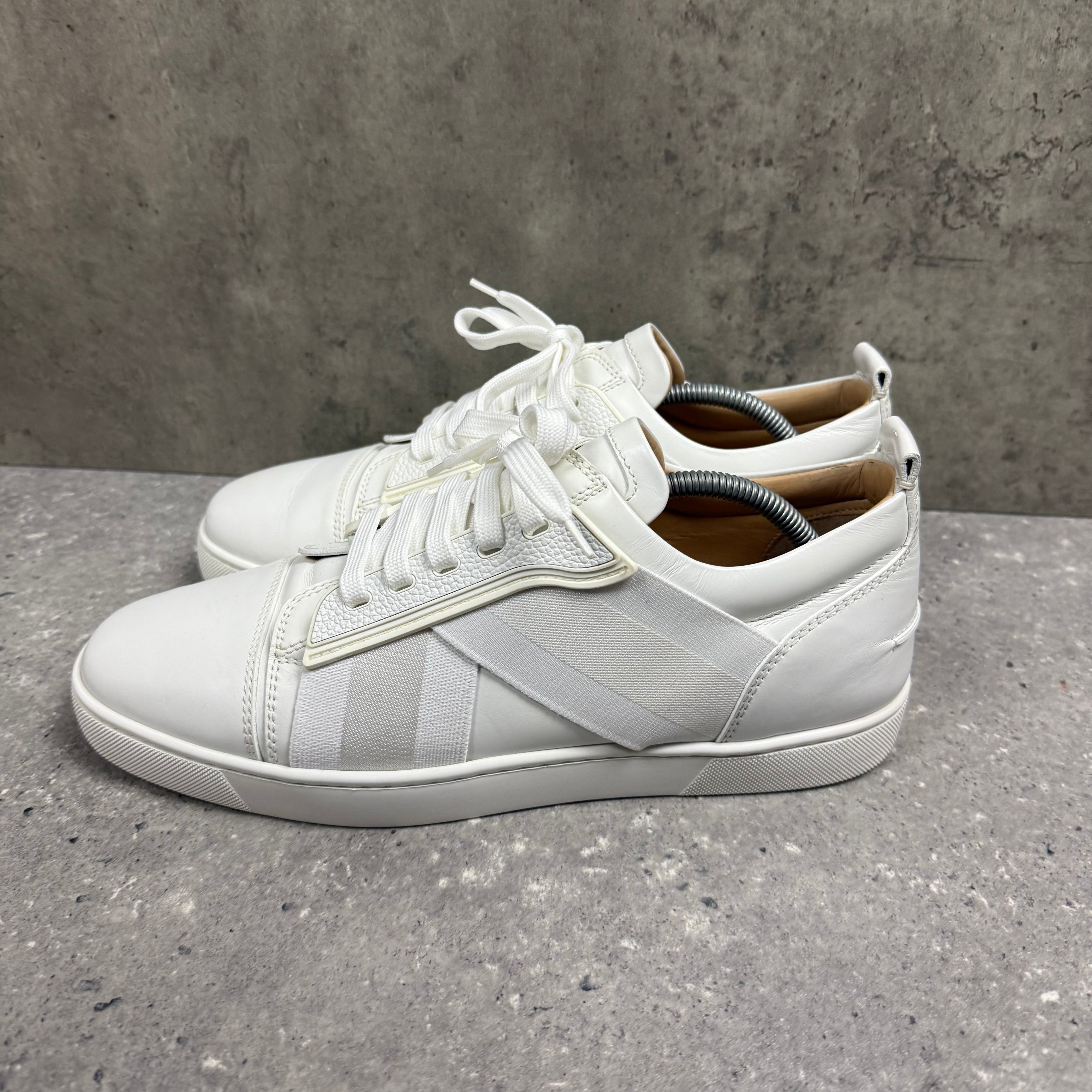 LOUBOUTIN LOW WHITE - (EU45 / UK11)