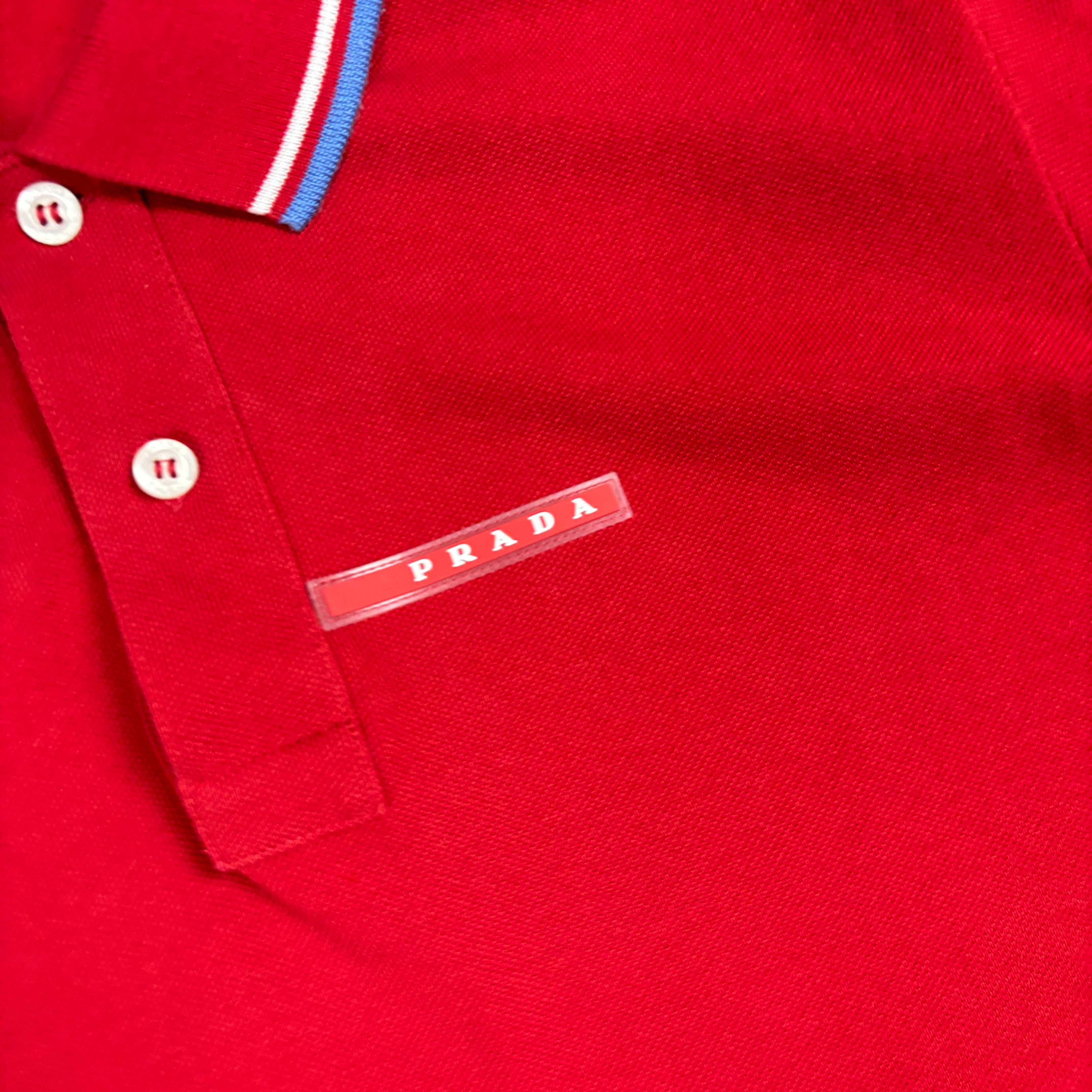 PRADA POLO T-SHIRT (FITS S)