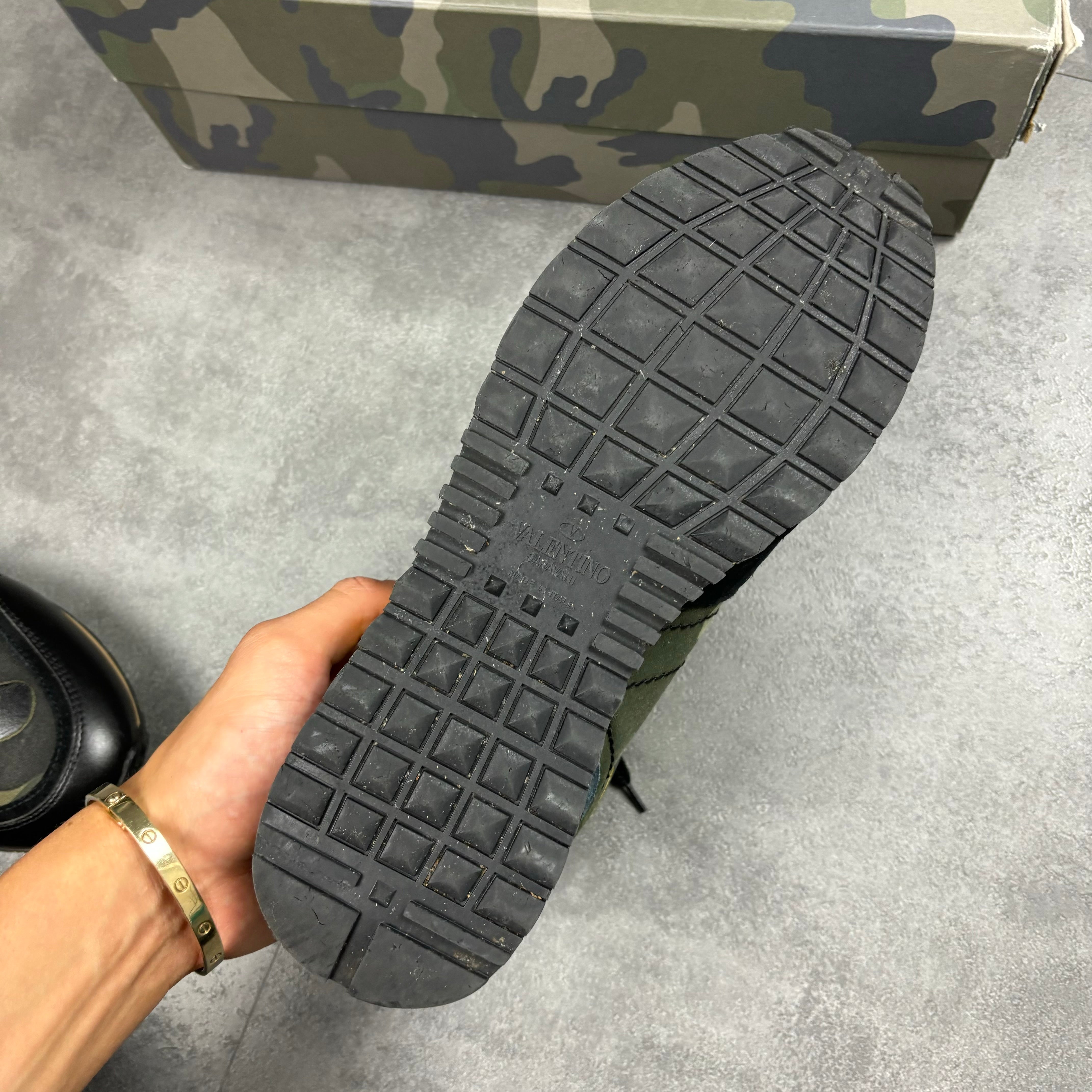 VALENTINO ROCKRUNNERS YELLOW - EU 41.5 / UK 7.5