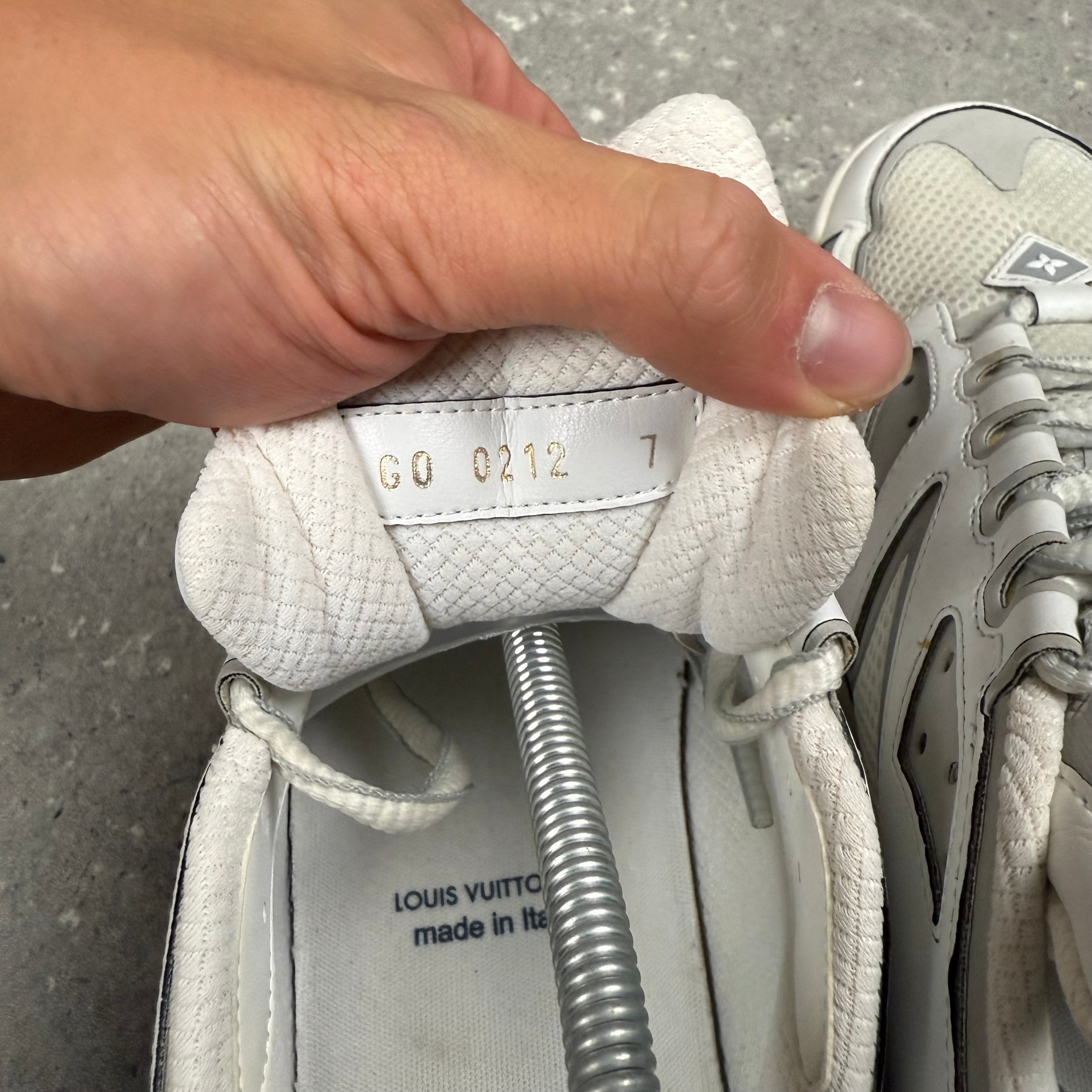 LOUIS VUITTON TACTICS WHITE - EU41 (FITS UK 8)