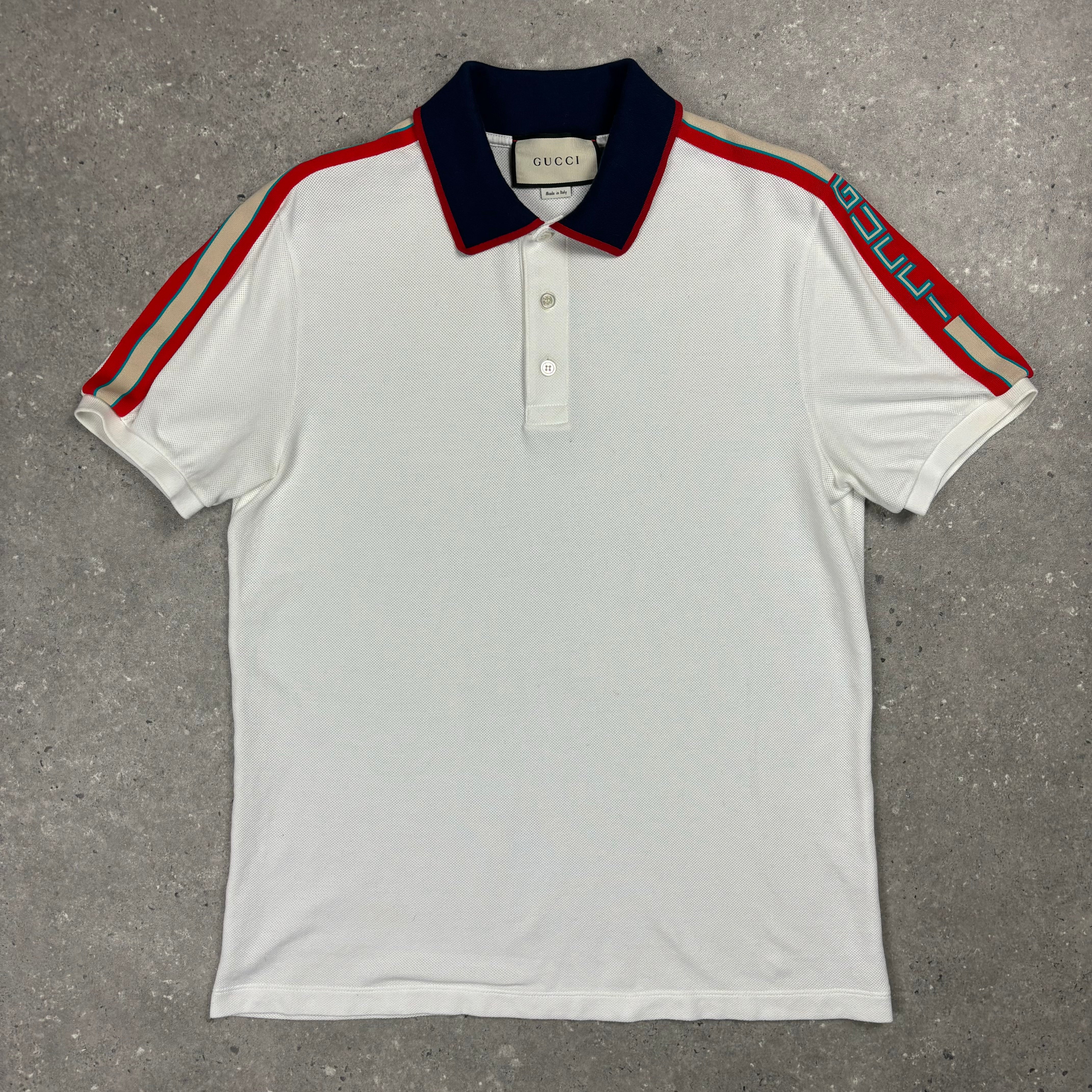 GUCCI POLO WHITE (FITS M)