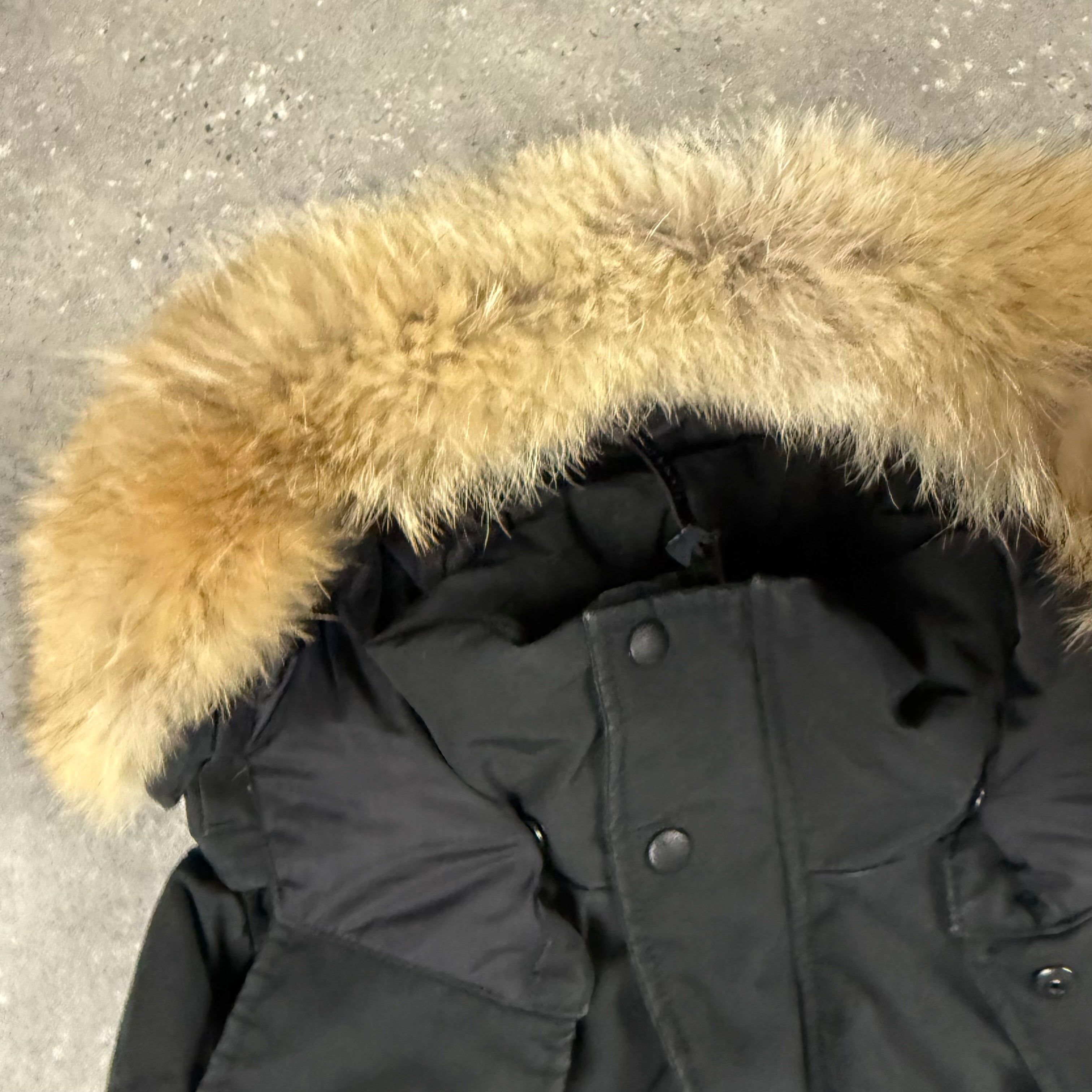 CANADA GOOSE WYNDHAM PARKA BLACK - (L)
