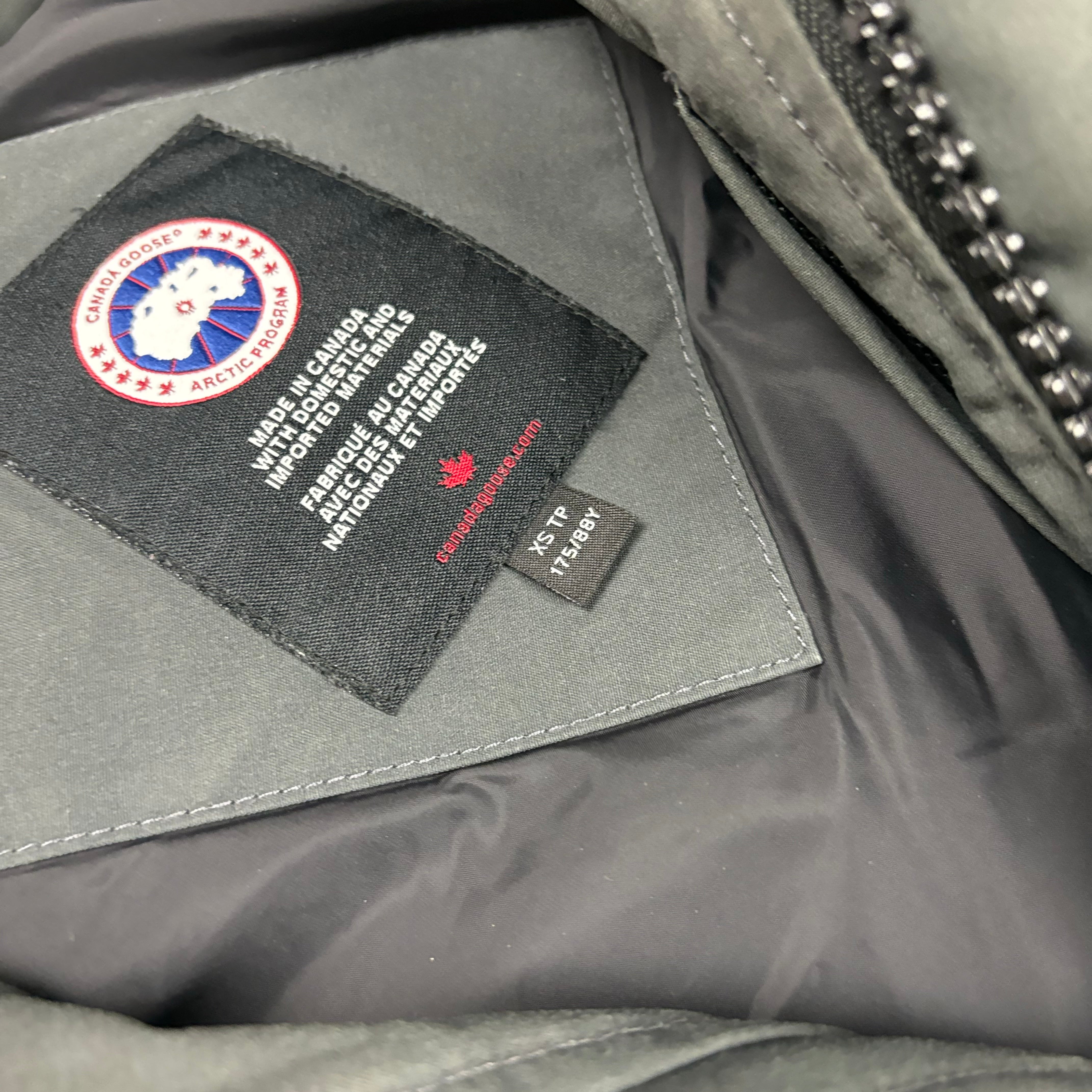 CANADA GOOSE WYNDHAM PARKA GRAPHITE - (S)