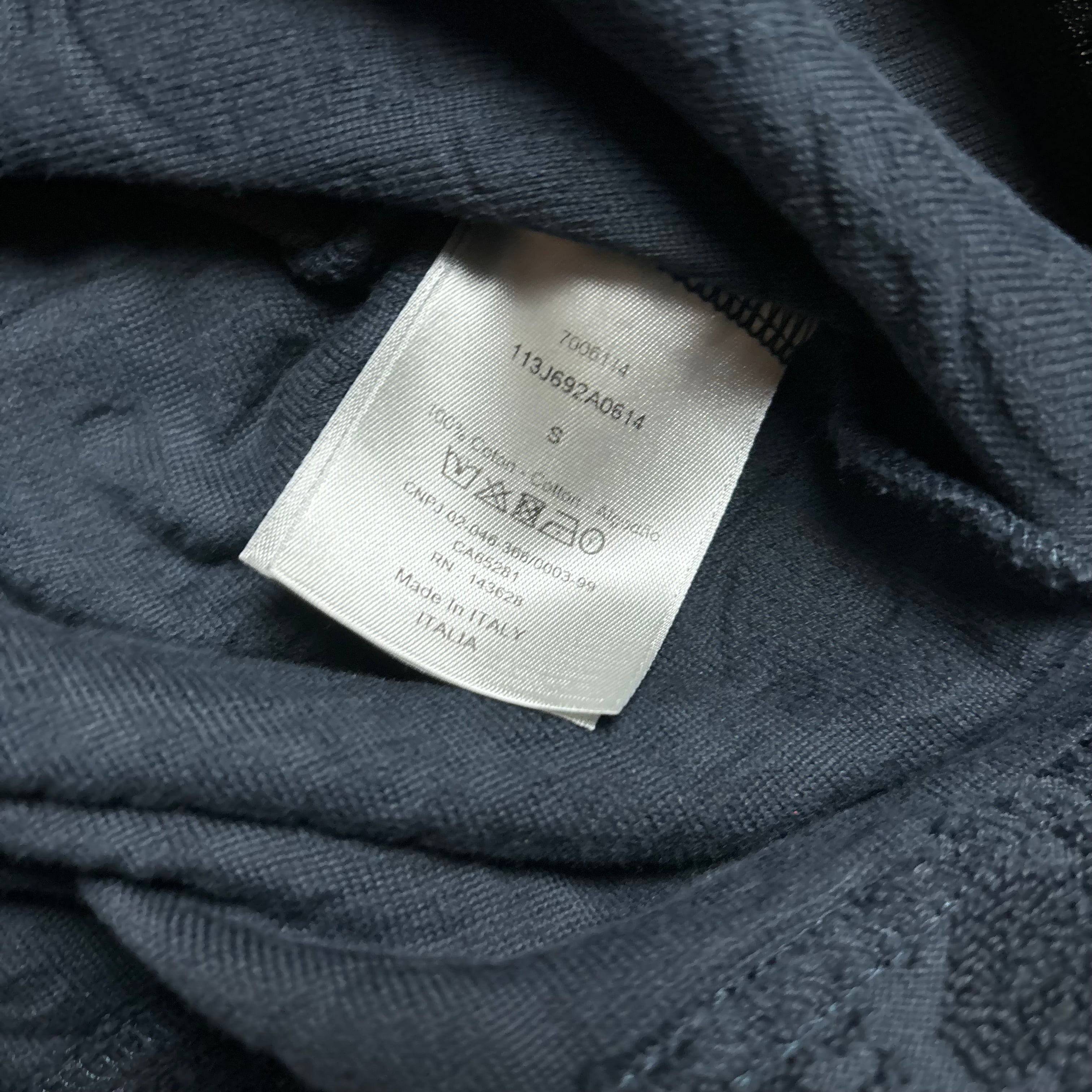 DIOR TOWEL T-SHIRT NAVY - (FITS M)