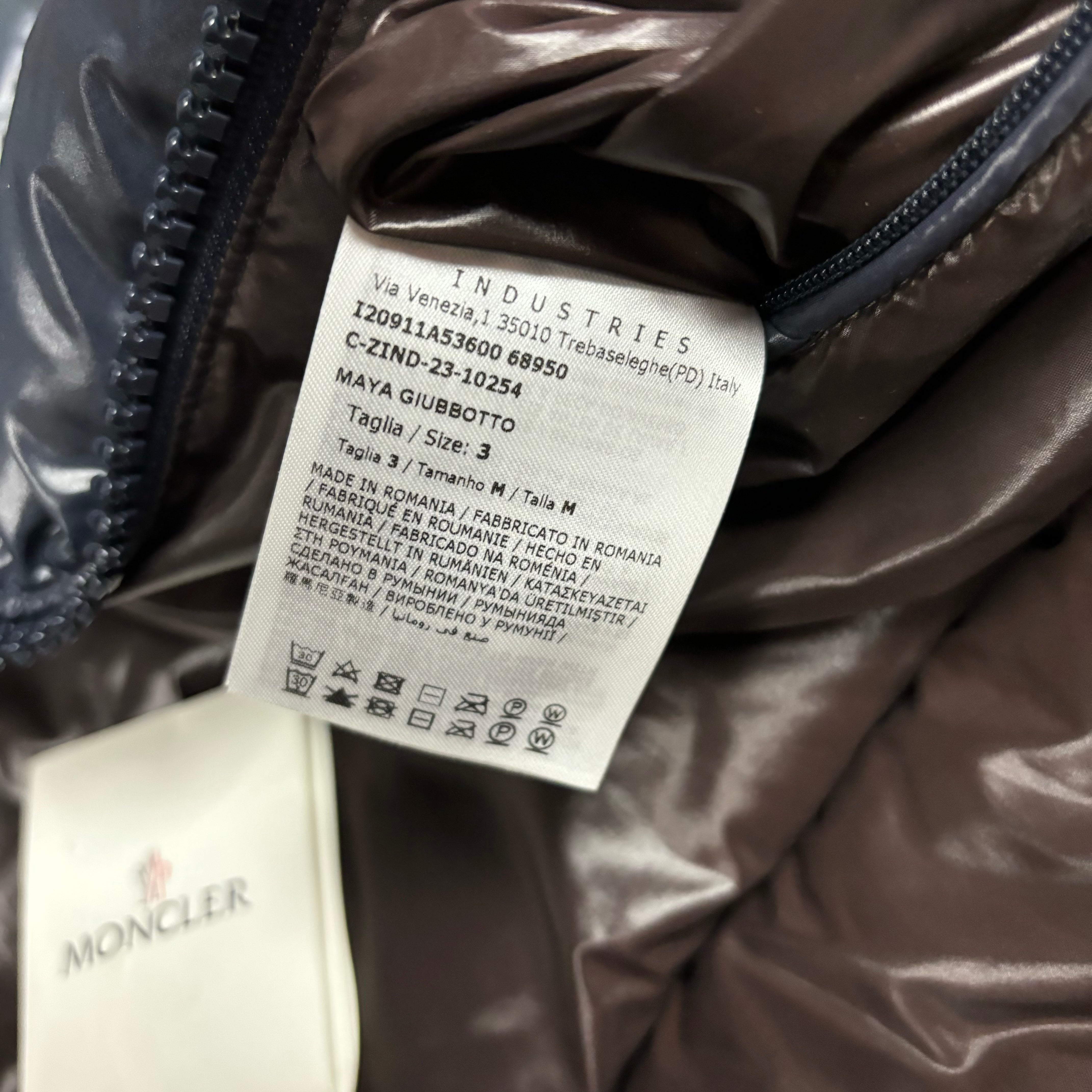 MONCLER MAYA JACKET NAVY - (M)