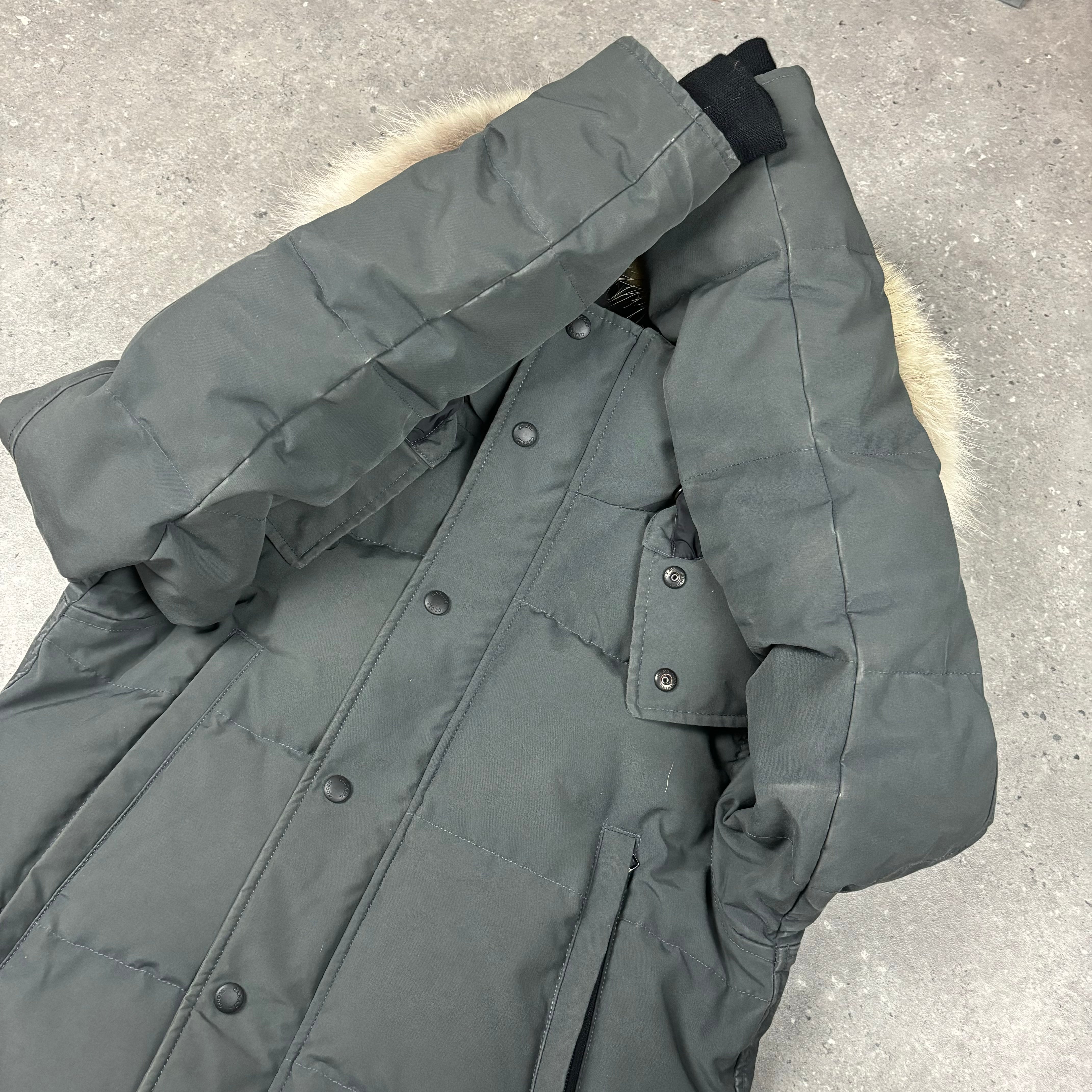 CANADA GOOSE WYNDHAM PARKA GRAPHITE - (S)