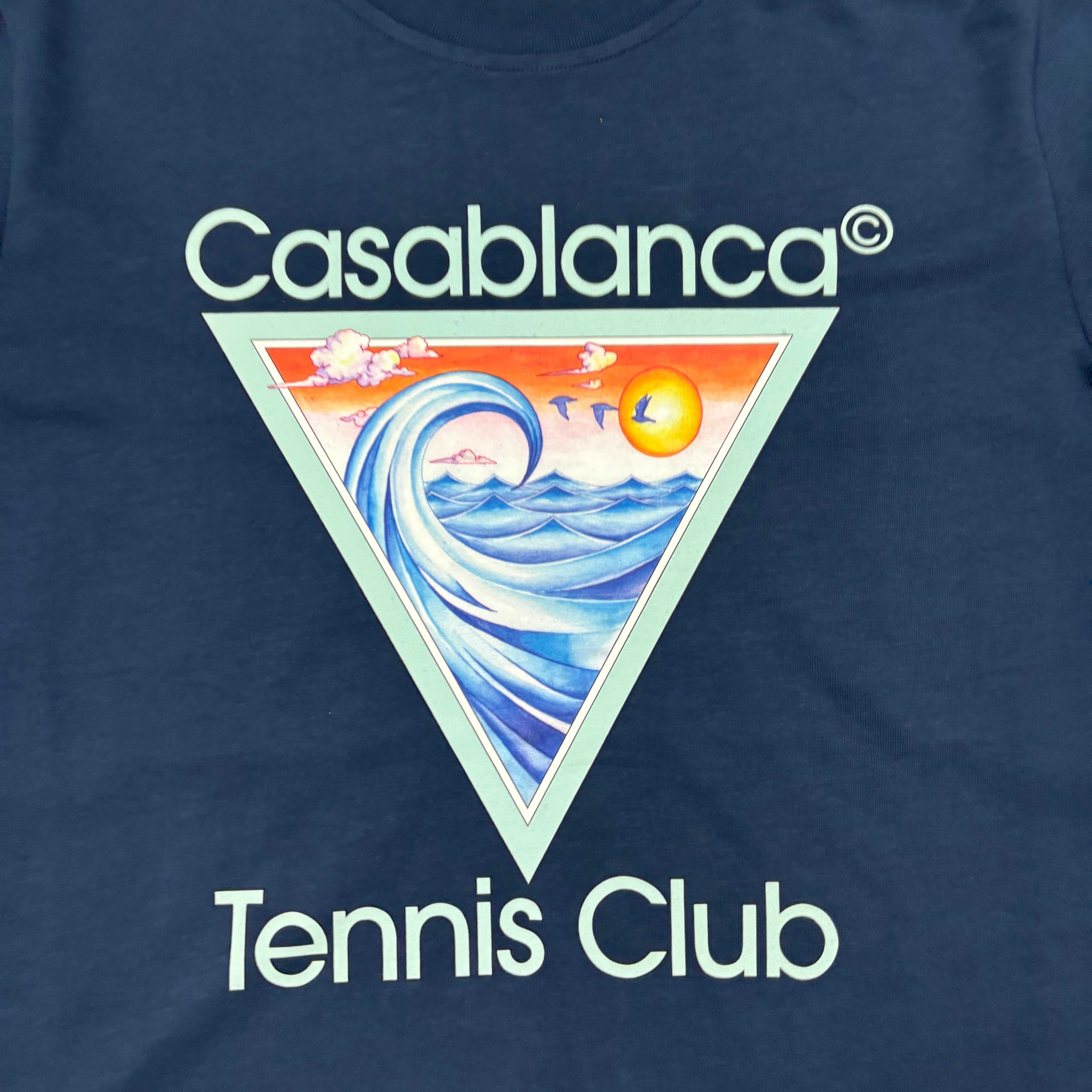 CASABLANCA TENNIS CLUB ICON T-SHIRT