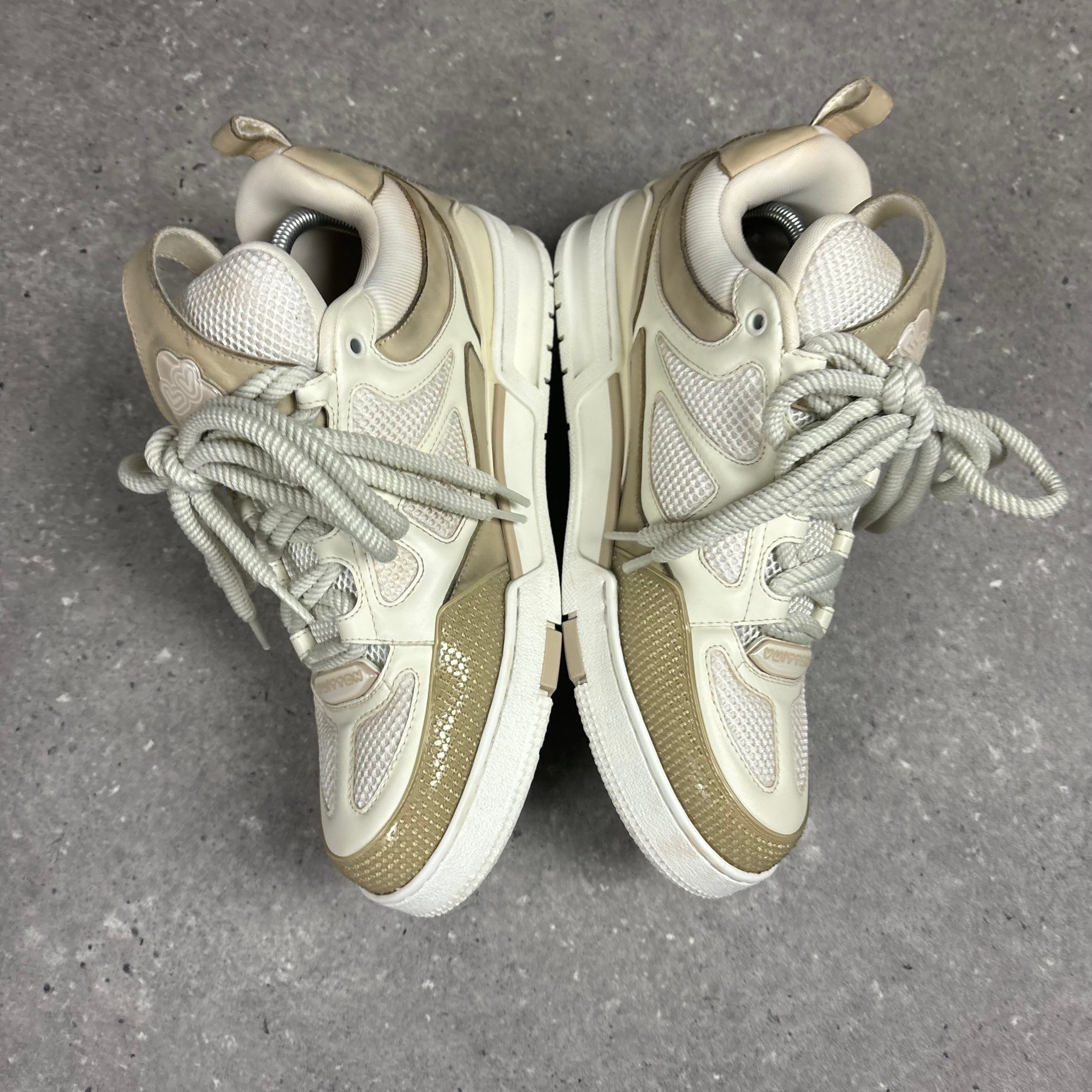LOUIS VUITTON BEIGE SKATES EU43.5 (FITS UK10.5)