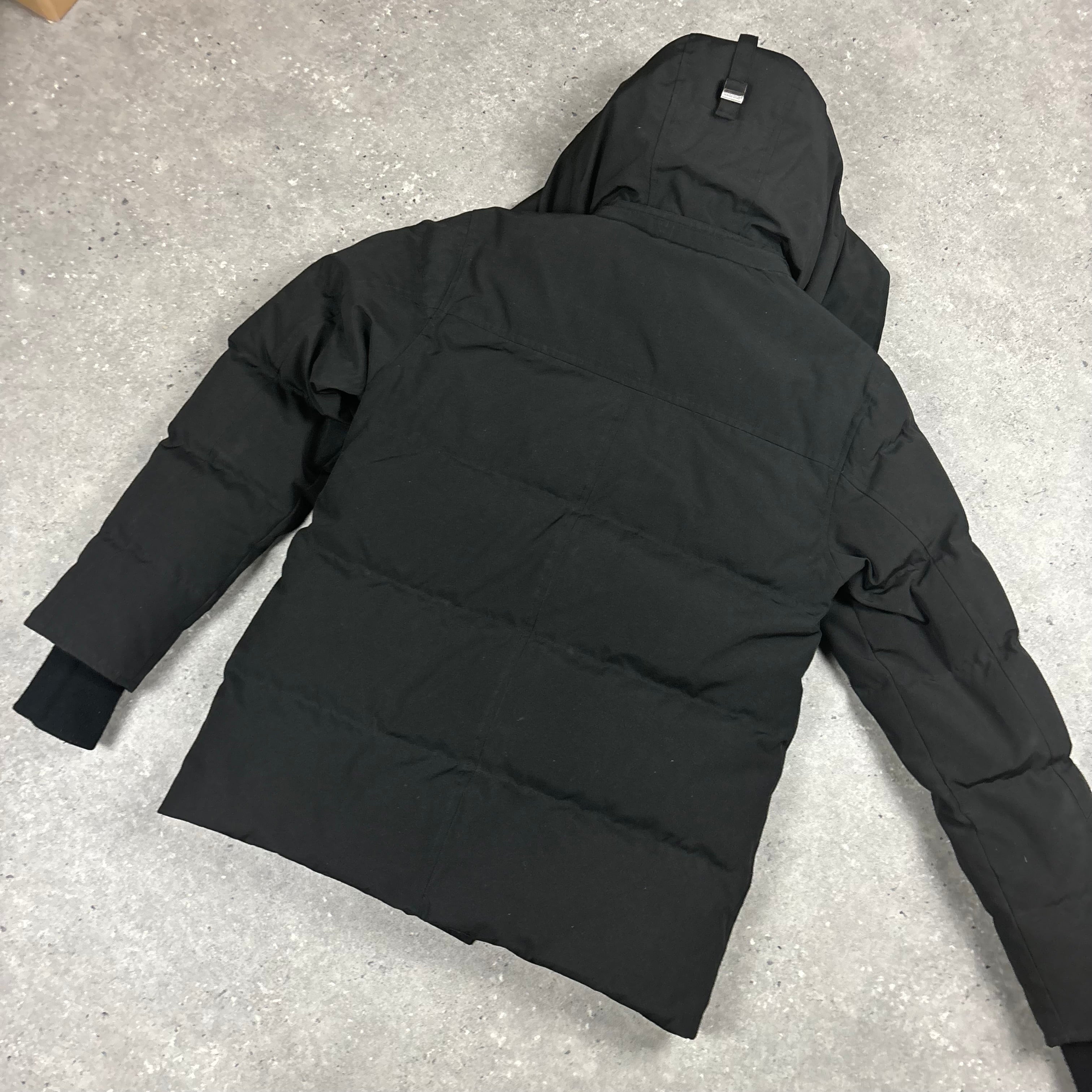 CANADA GOOSE WYNDHAM PARKA BLACK - (S)