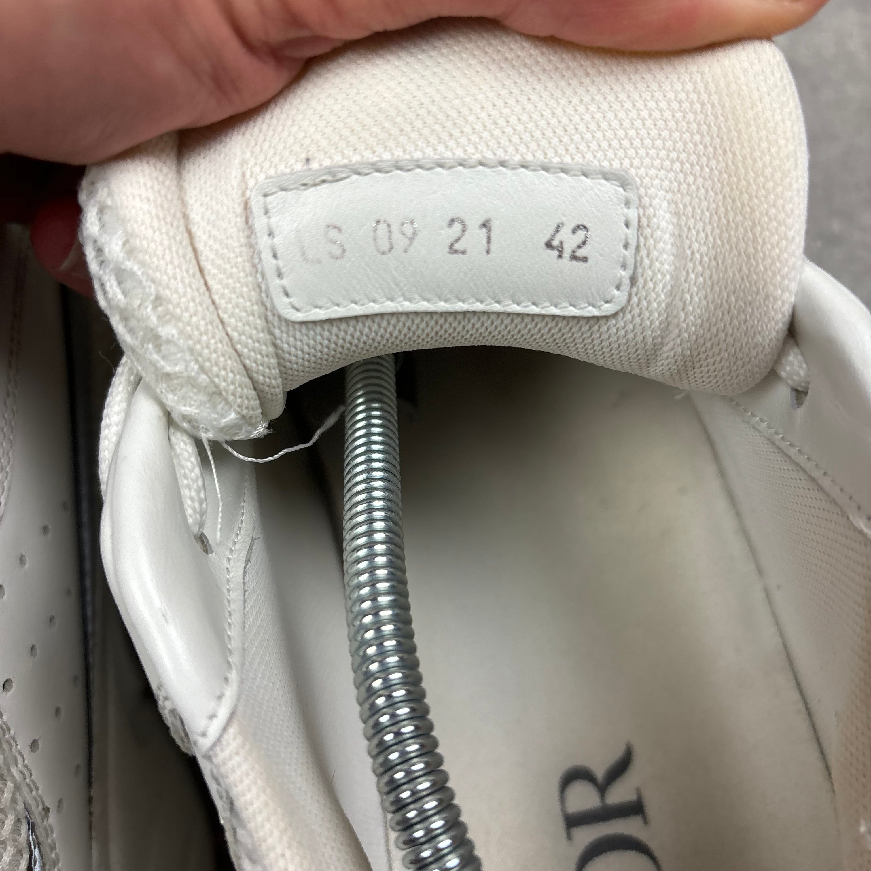 DIOR B22 WHITE - (EU42 / UK8)