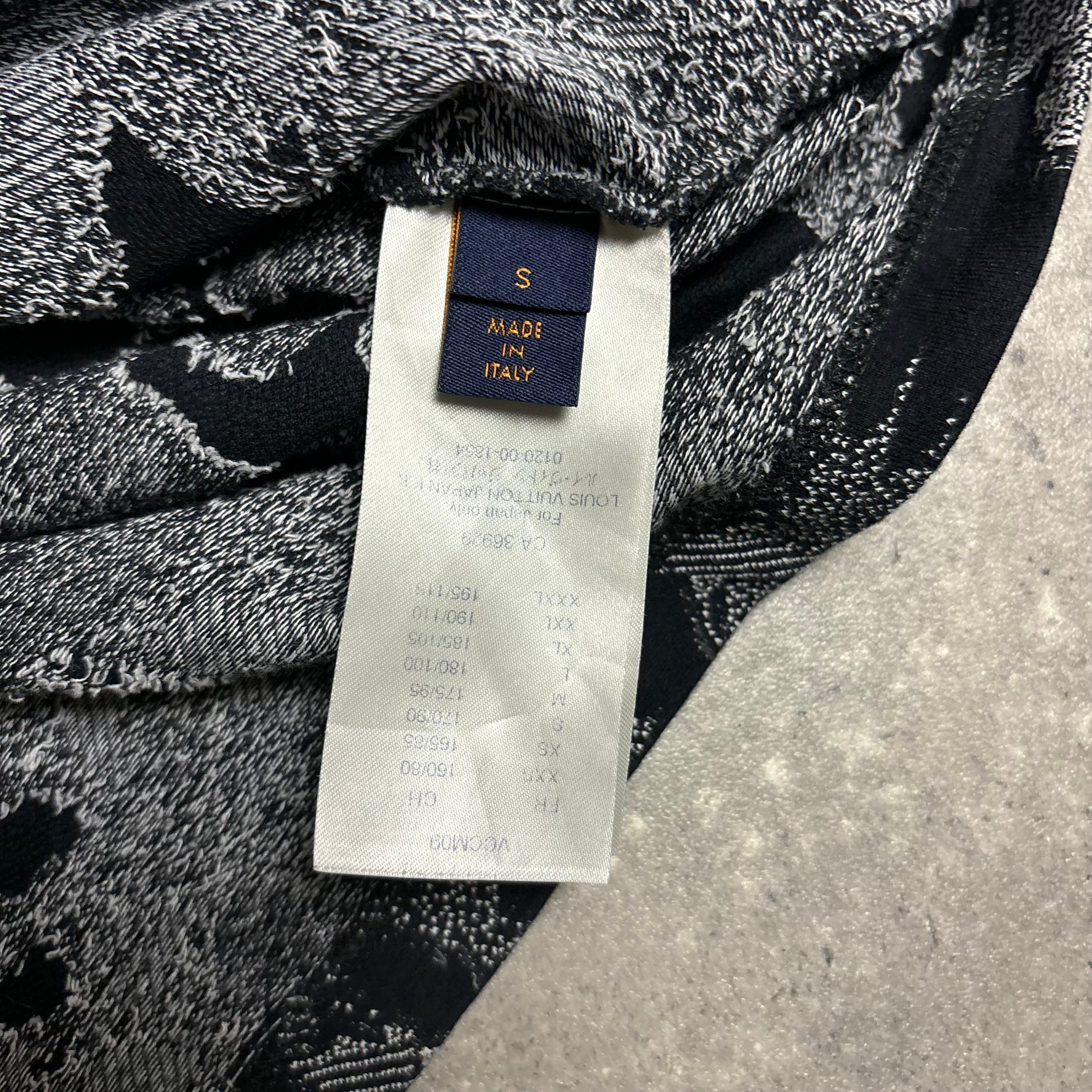 LOUIS VUITTON CAMO JACQUARD T-SHIRT - (S)