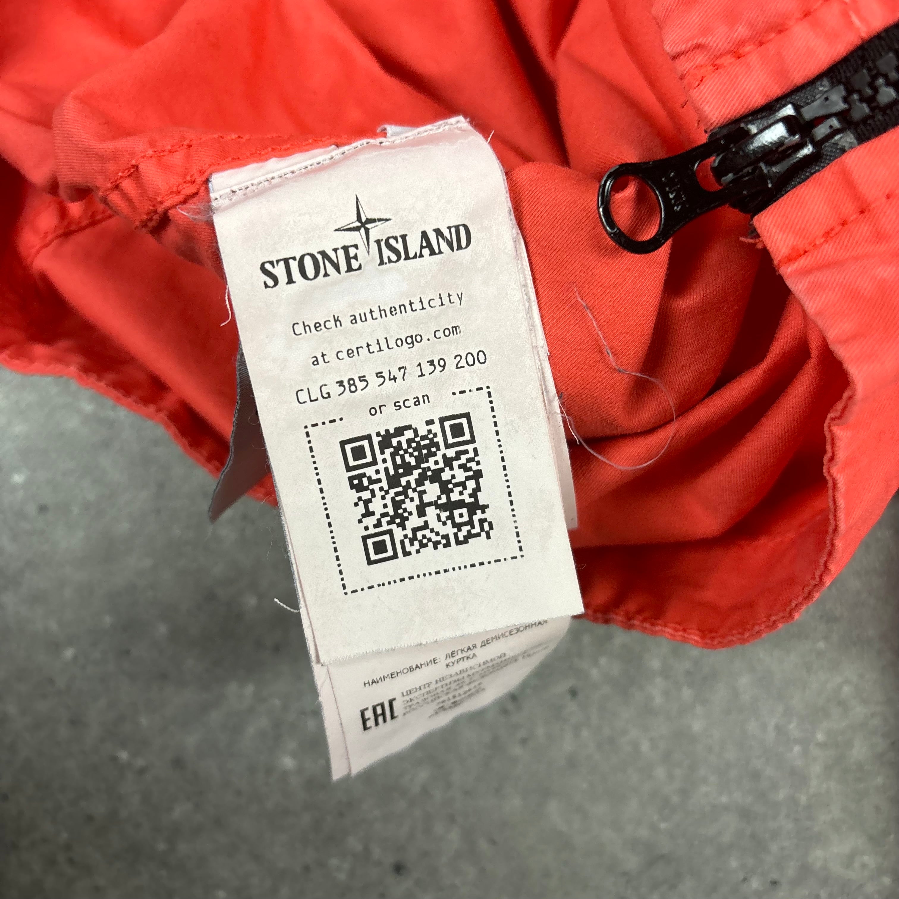 STONE ISLAND CORAL JACKET - (M)