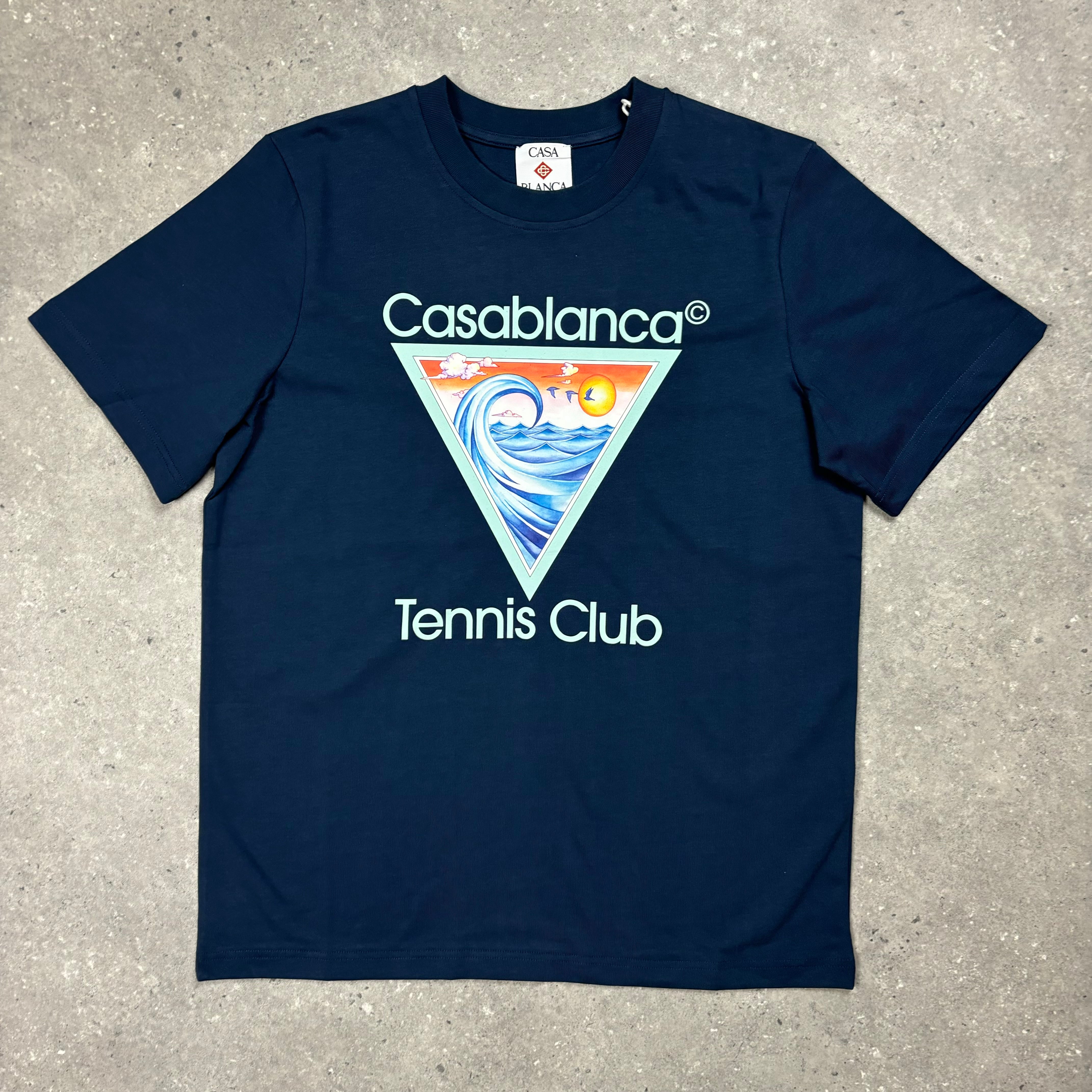 CASABLANCA TENNIS CLUB ICON T-SHIRT