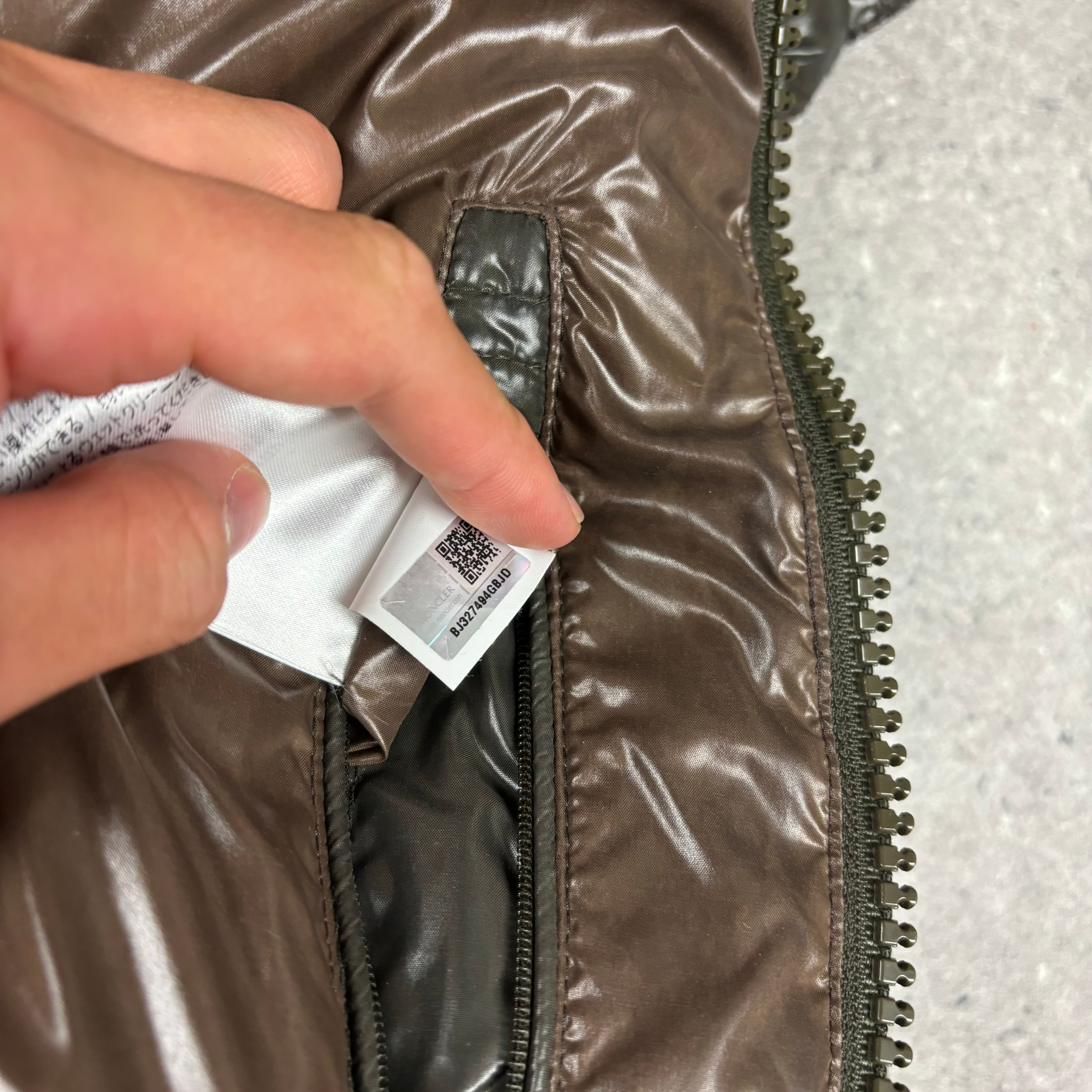 MONCLER MAYA JACKET KHAKI - (XL)