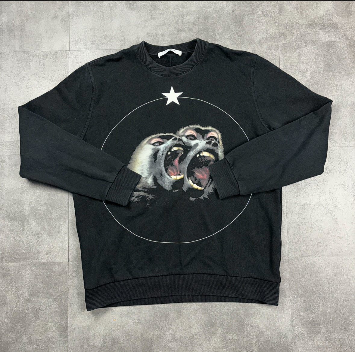 GIVENCHY MONKEY JUMPER FITS L