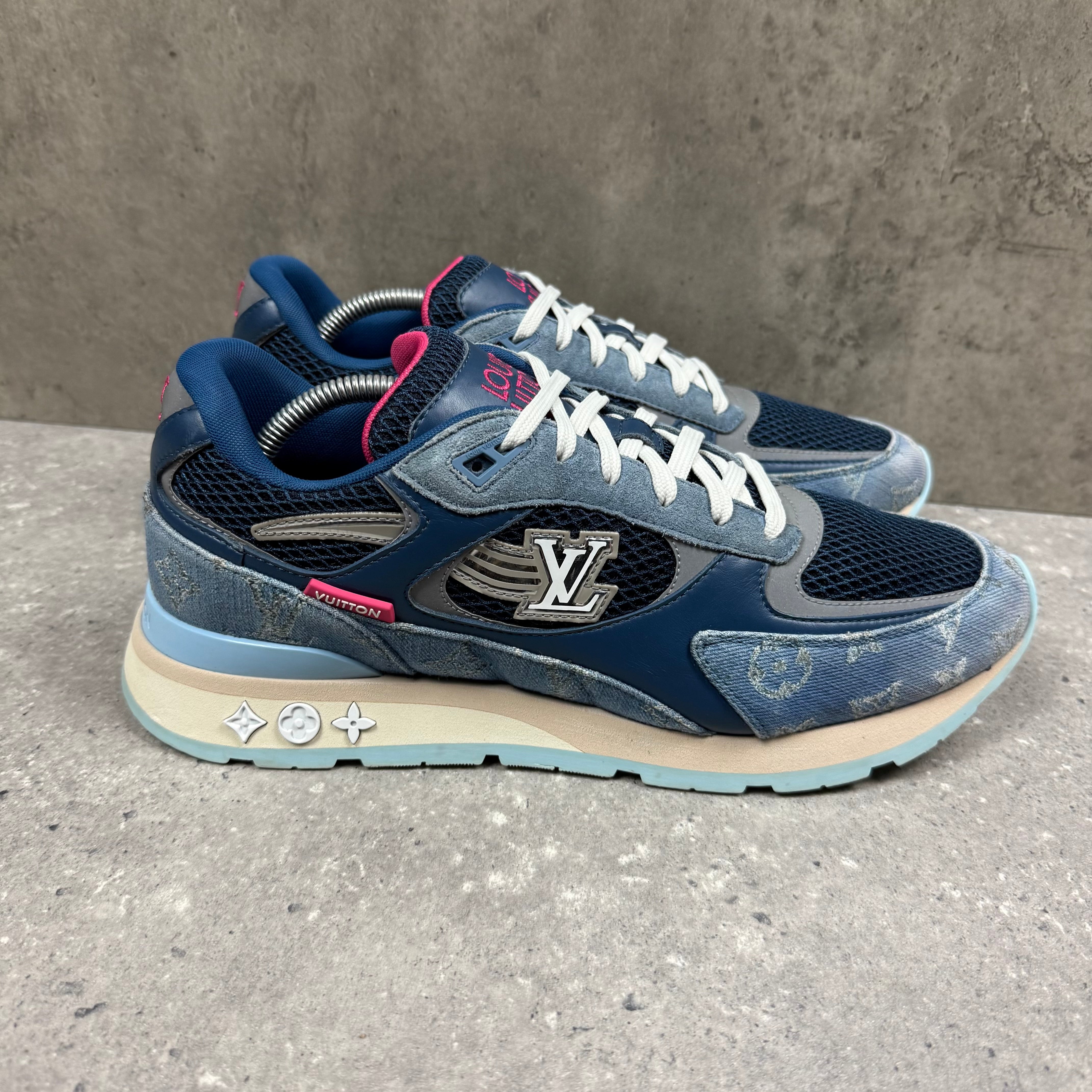 LOUIS VUITTON RUNAWAY BLUE DENIM - EU 44 (FITS UK 11)